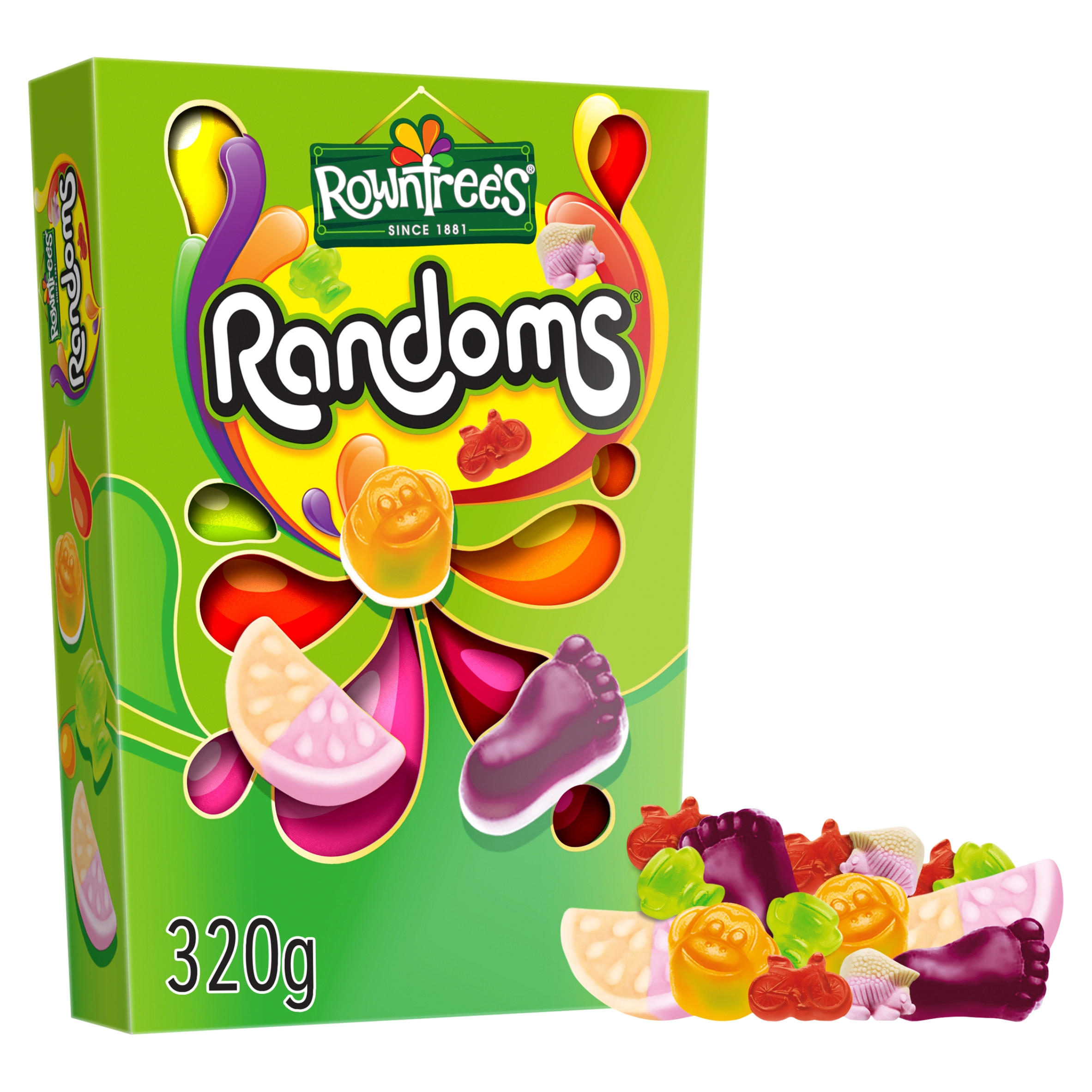 Rowntree's Randoms Sweets Carton 320g