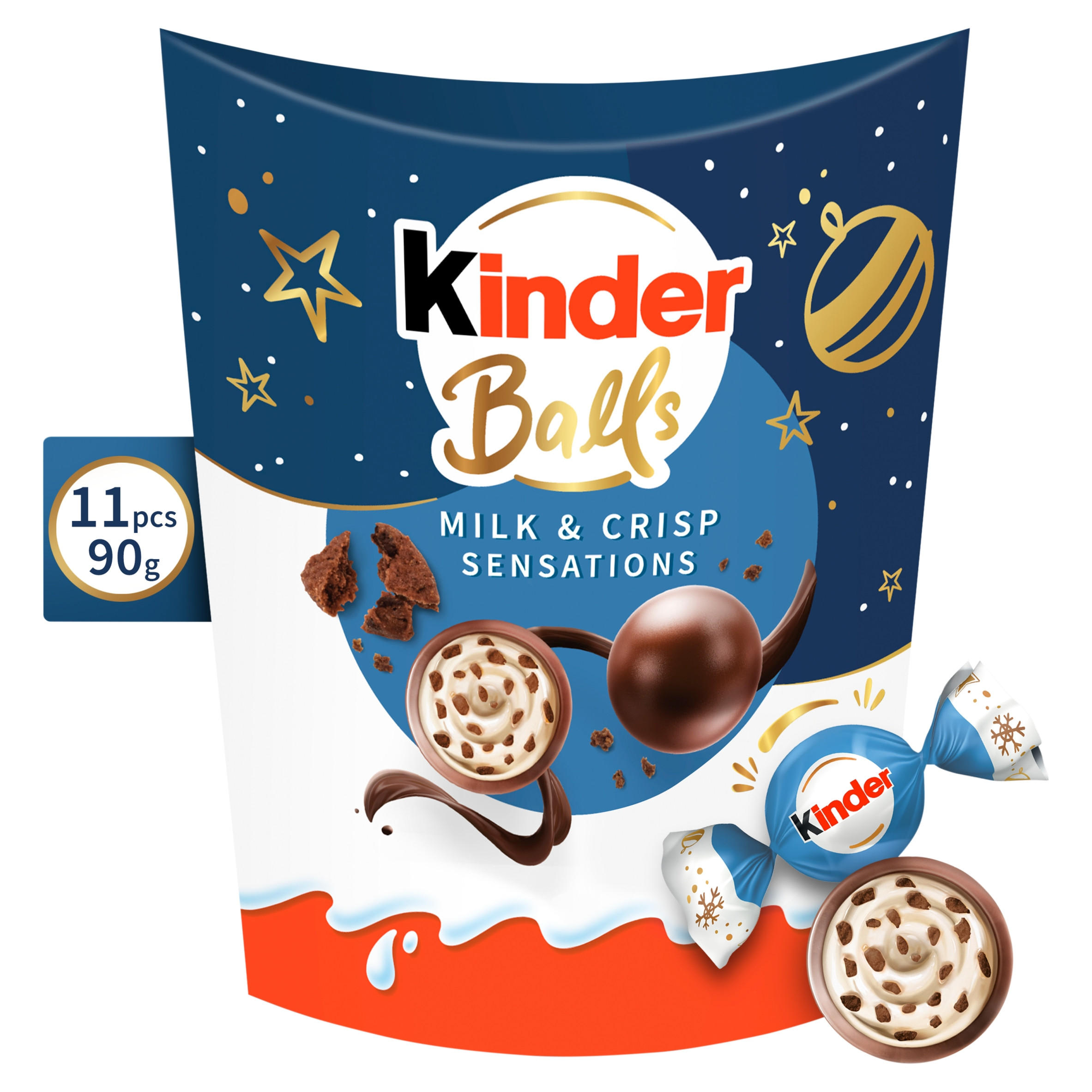 Kinder Choco Balls Milk & Crisp 90g