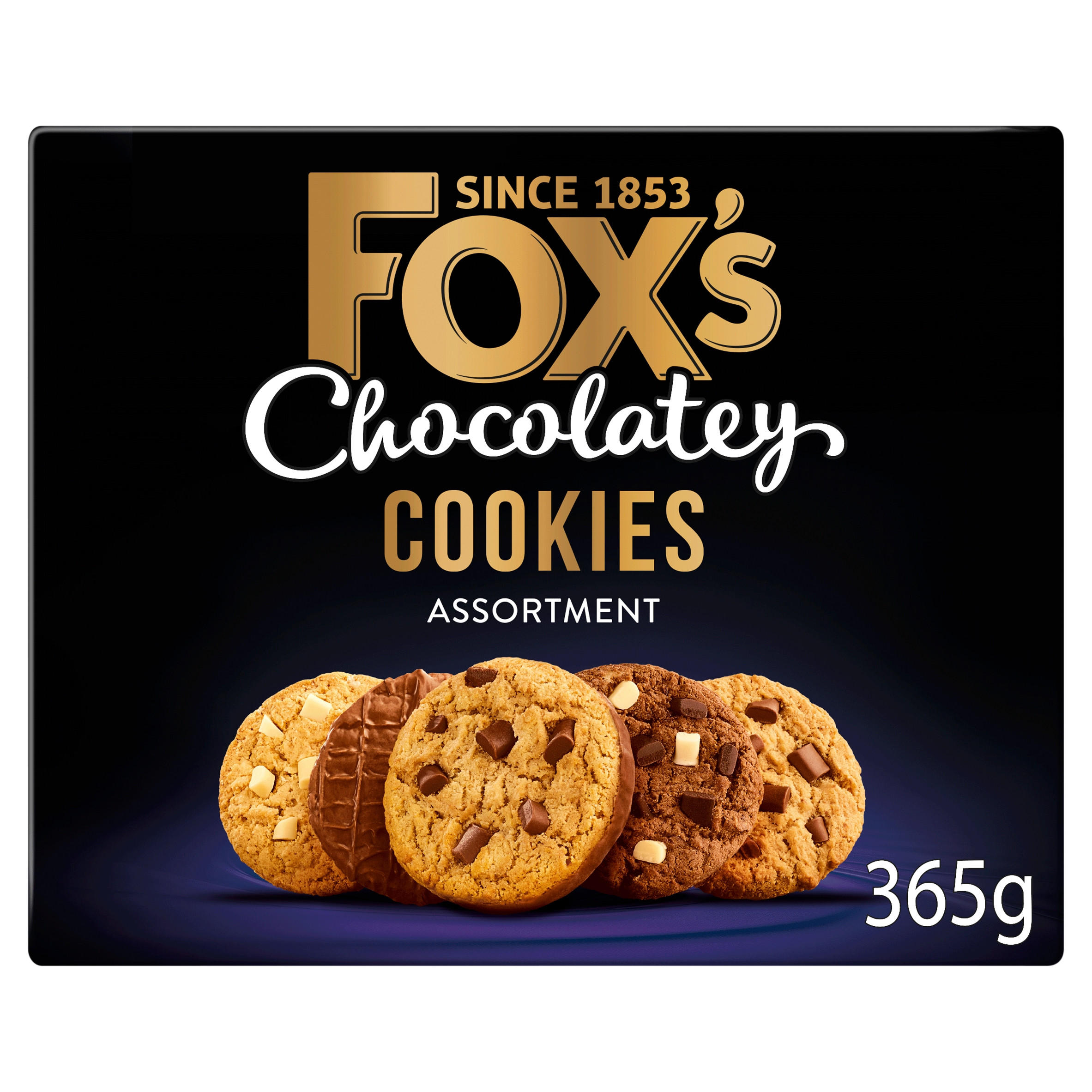 Fox's Biscuits Chocolatey Cookies Assortment 365g
