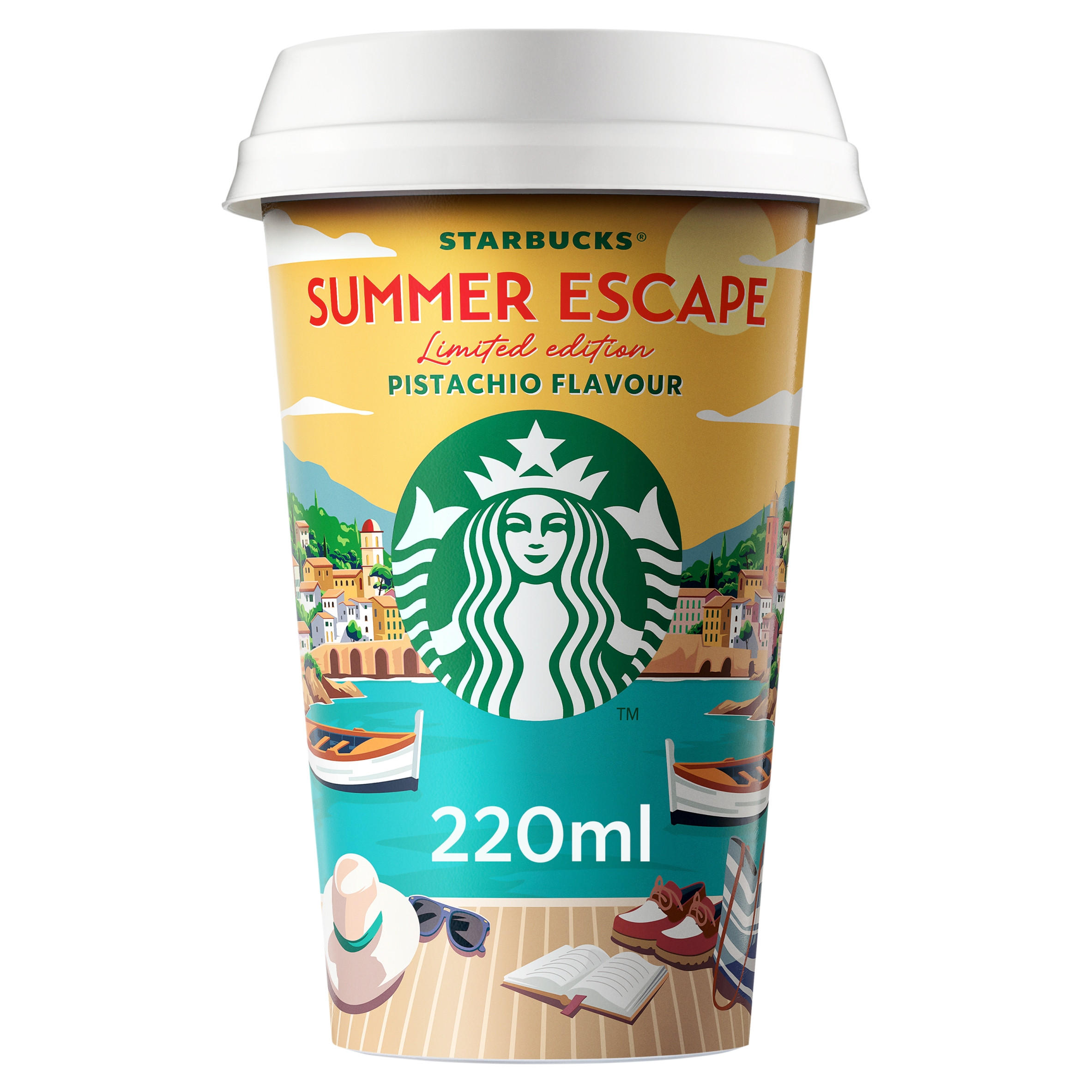 Starbucks Limited Edition Summer Escape Pistachio Flavour Iced Coffee 220ml