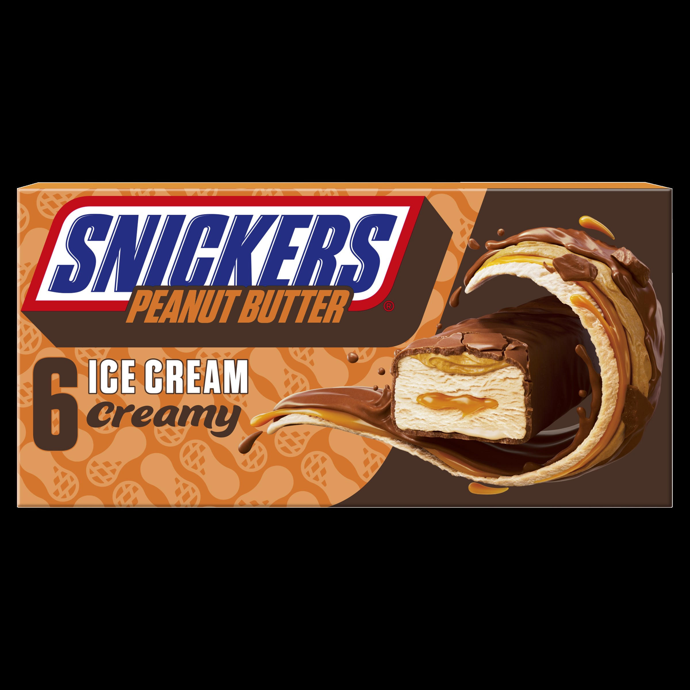 Snickers Peanut Butter Ice Cream Creamy 6 x 39g = 234g
