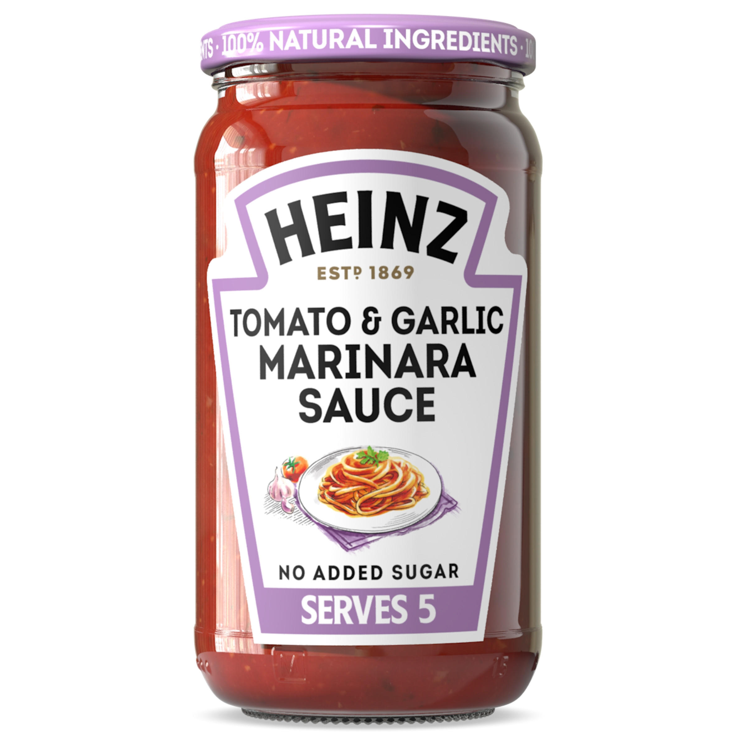 Heinz Tomato & Garlic Marinara Pasta Sauce 490g