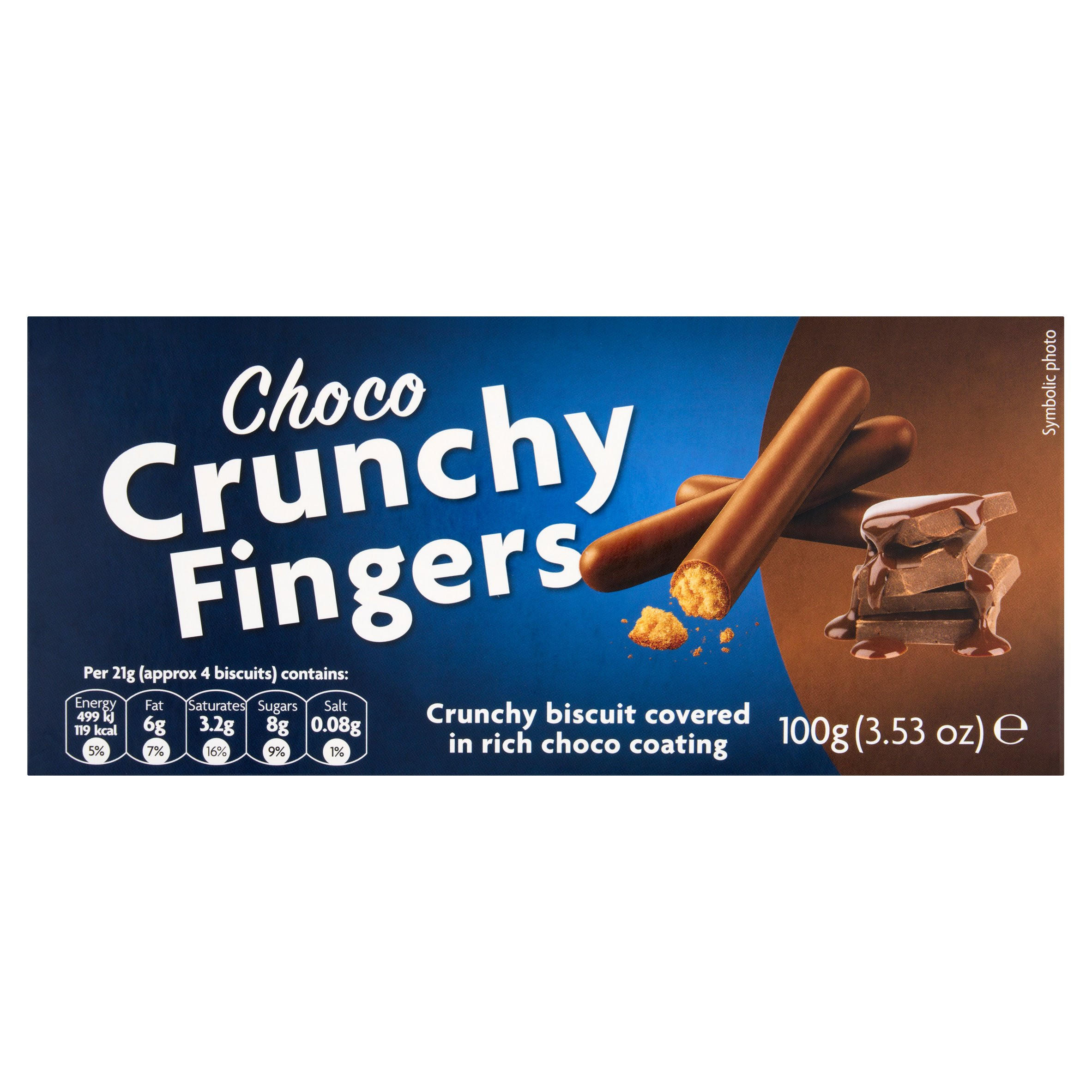 Keenan's Choco Crunchy Fingers 100g