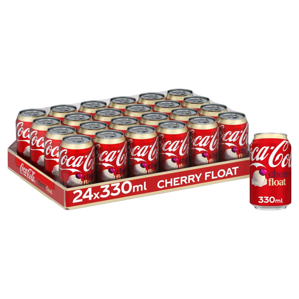 Coca-Cola Cherry Float 24 x 330ml Cans