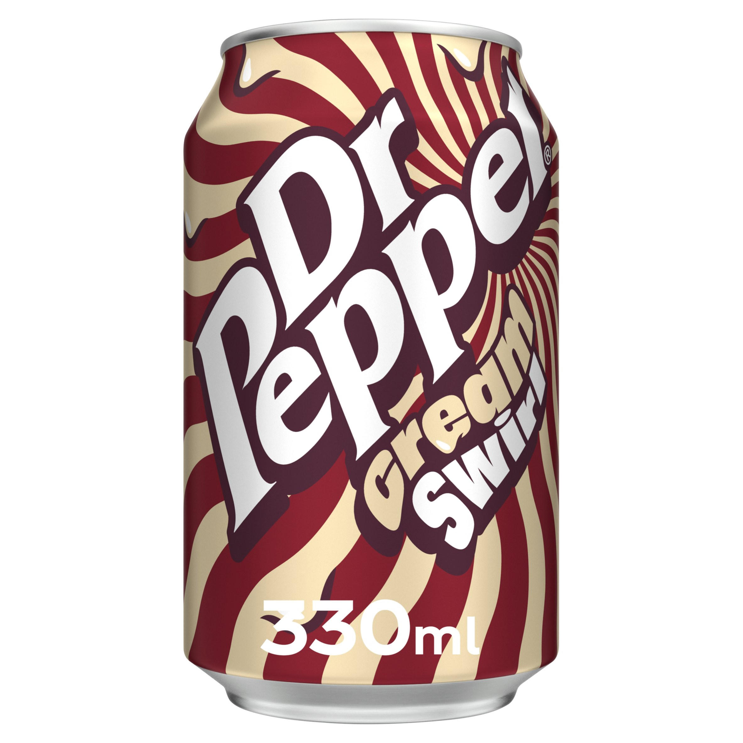 Dr Pepper Cream Swirl 24 x 330ml Cans