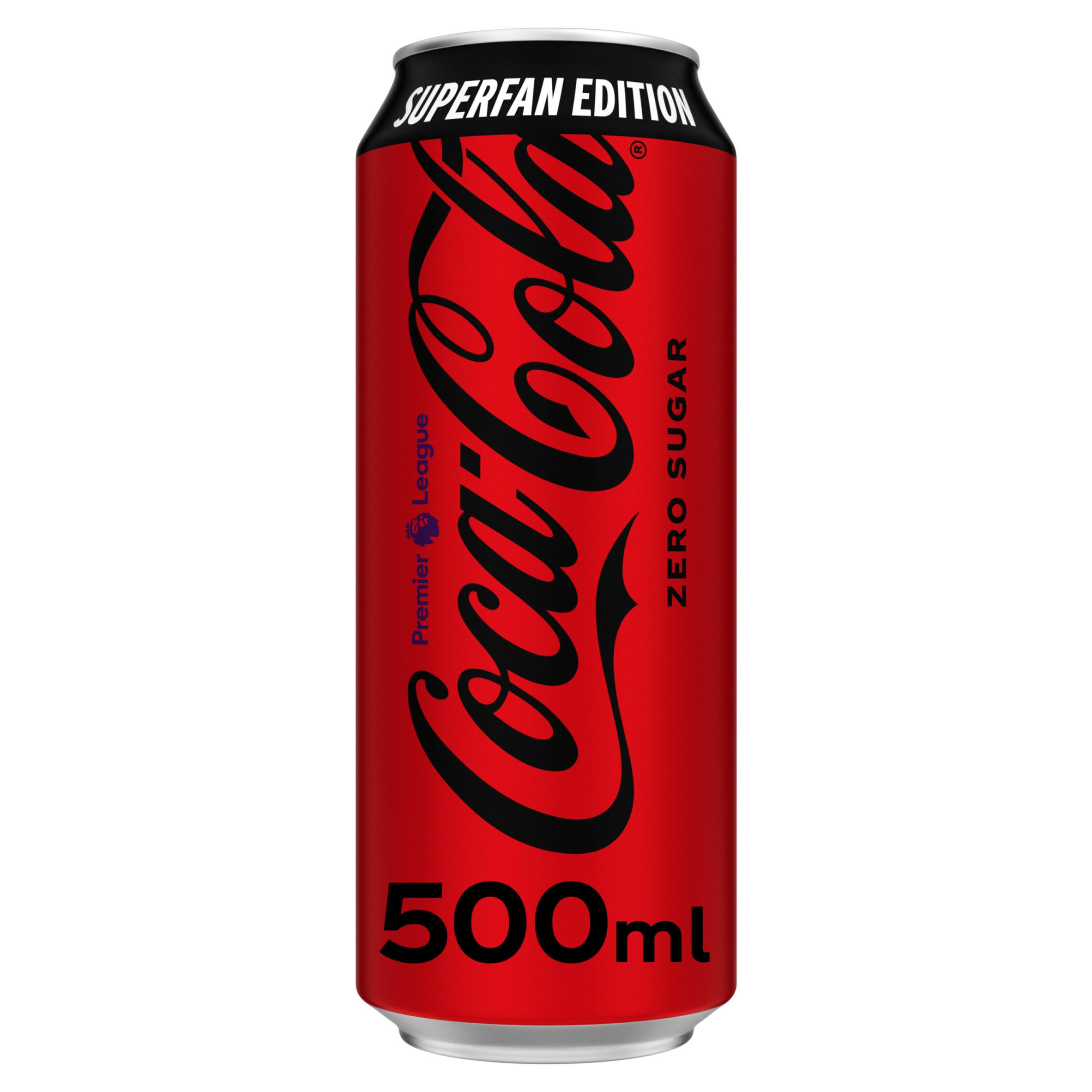 Coca-Cola Zero Sugar 500ml Superfan Can