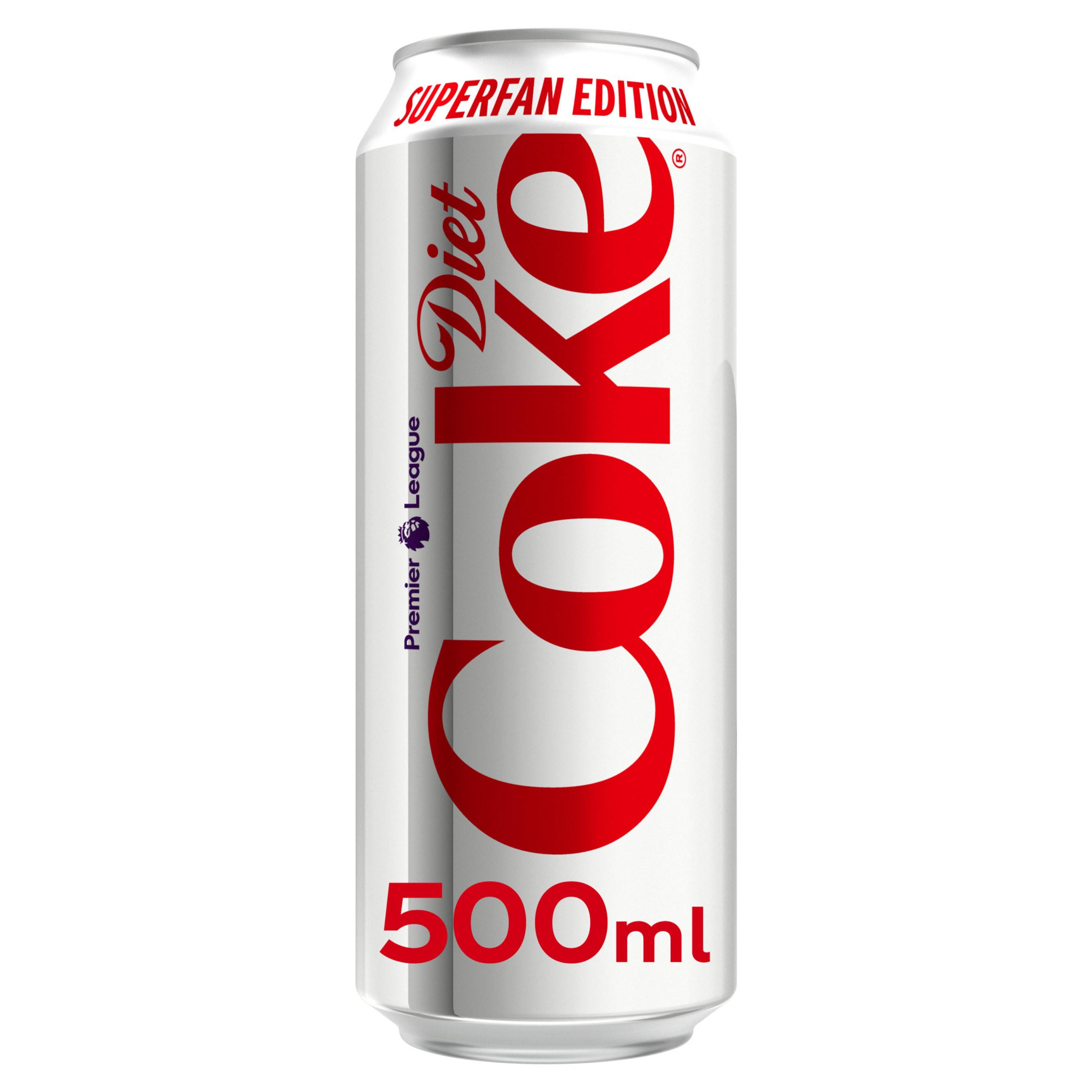 Diet Coke 500ml Superfan Can