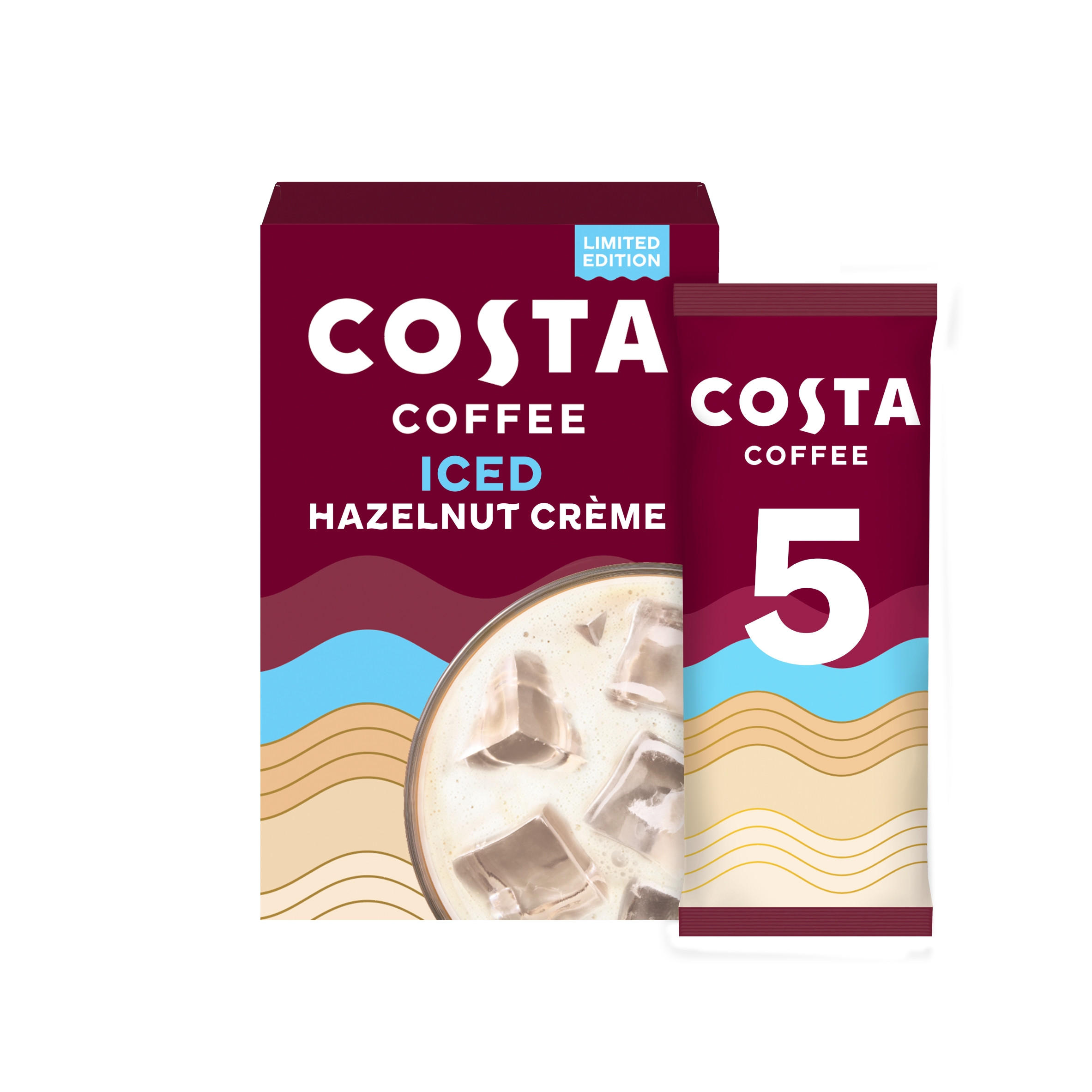 COSTA Coffee Iced Hazelnut crème 5x14.5g