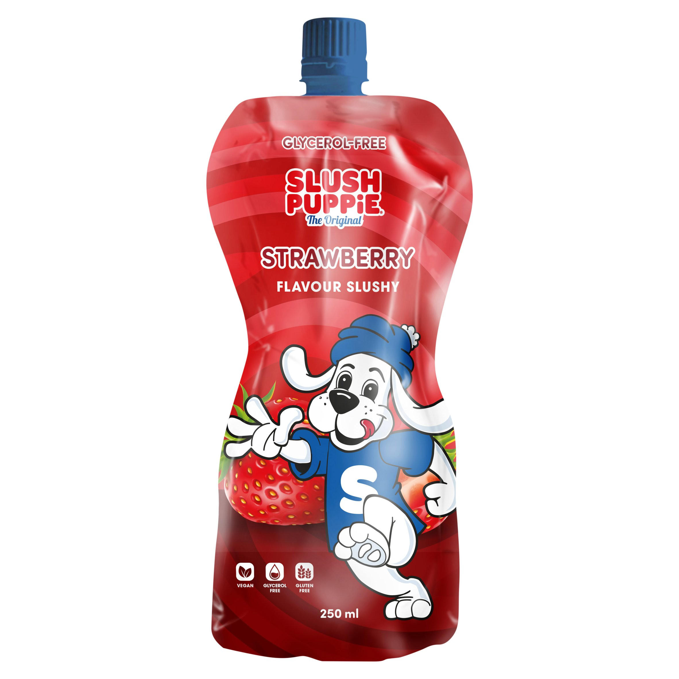 Slush Puppie The Original Strawberry Flavour Slushy 250 ml