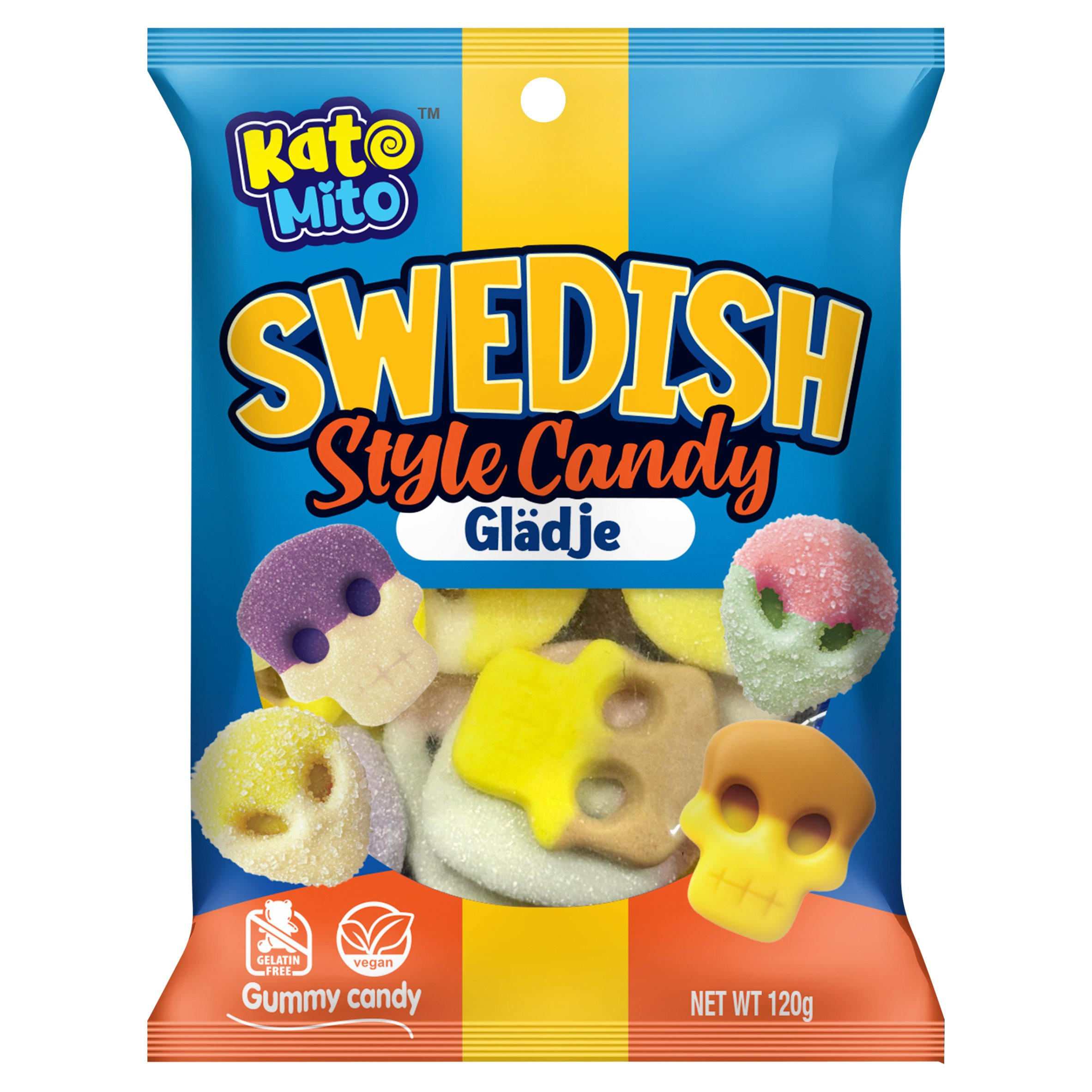 Kato Mito Gladje Swedish Style Candy 120g