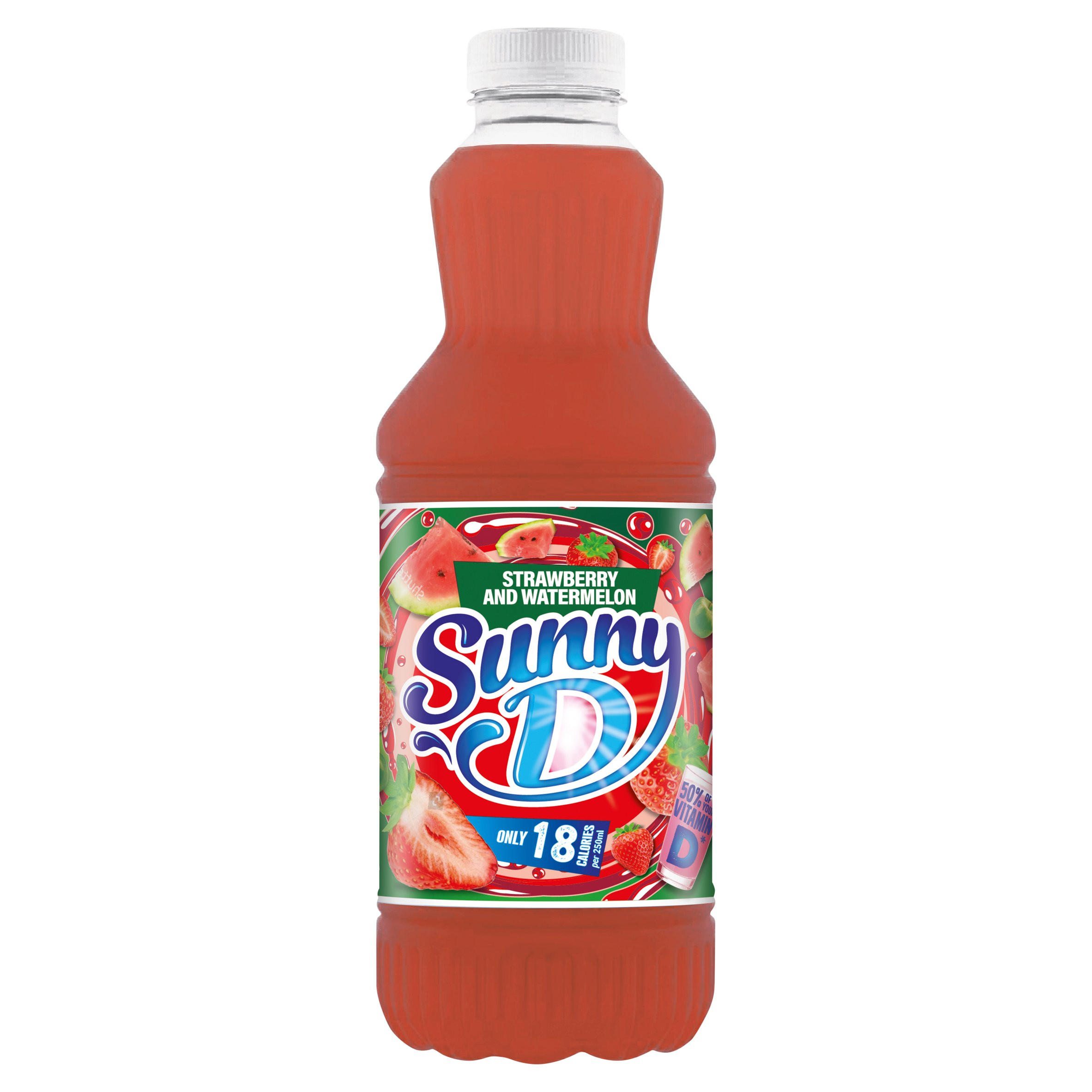 Sunny D Strawberry and Watermelon 1L