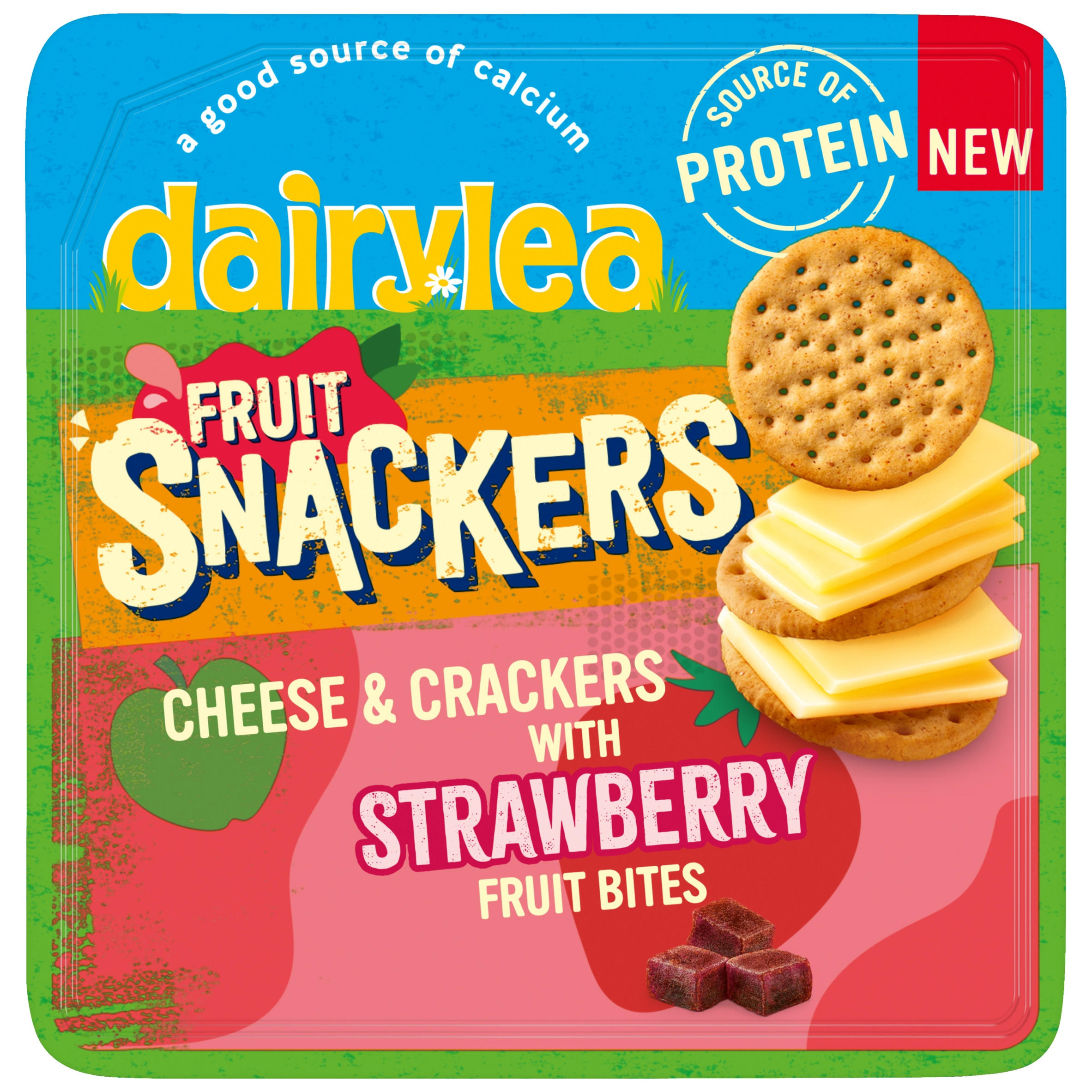 Dairylea Snackers Fruit Convenience Meals 64g