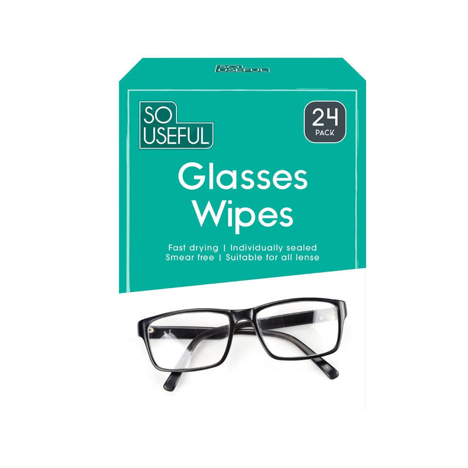 Glasses Lens Wipes 24 Pack