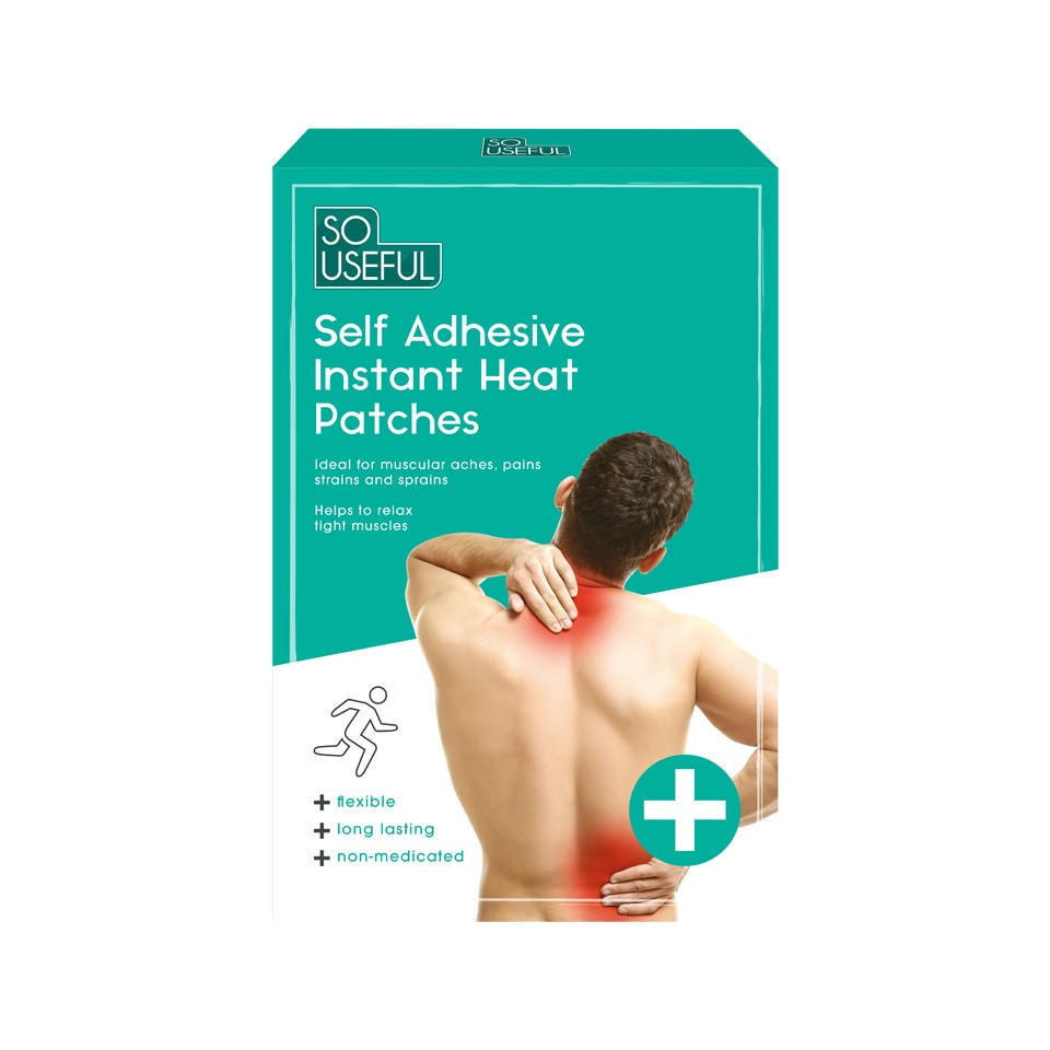Self Adhesive Instant Heat Pads 2 Pack
