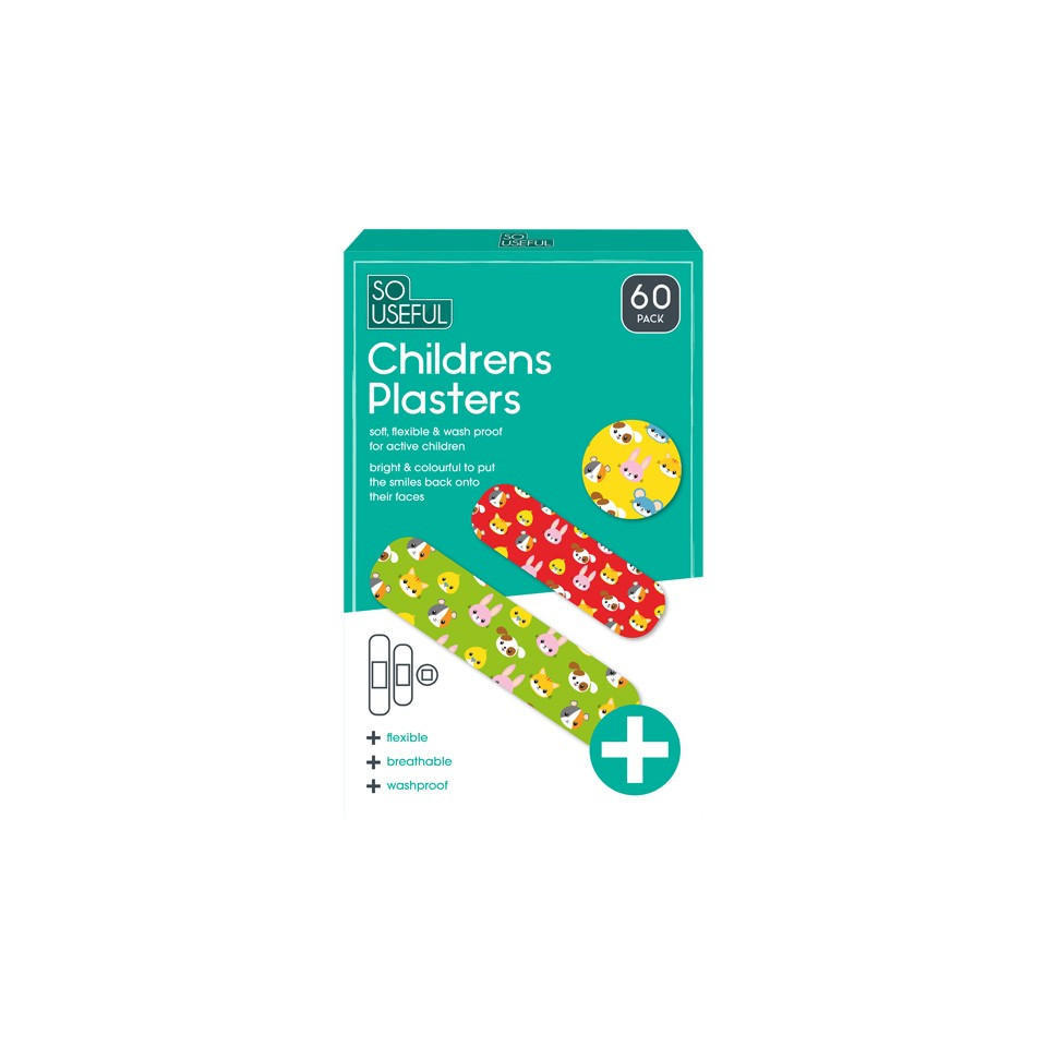 Childrens Plasters 60 Pack