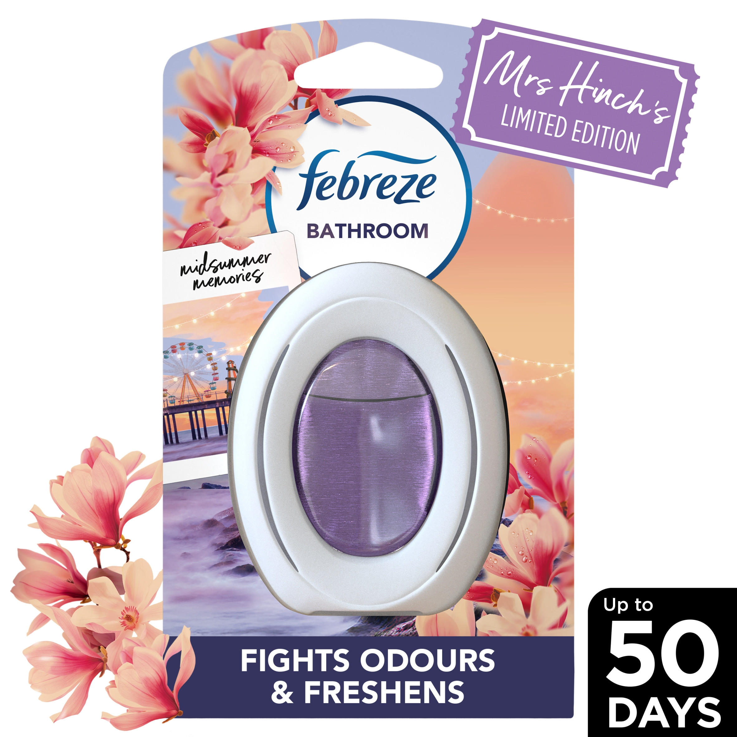 Febreze Bathroom, Air Freshener Midsummer Memories, 1 Unit