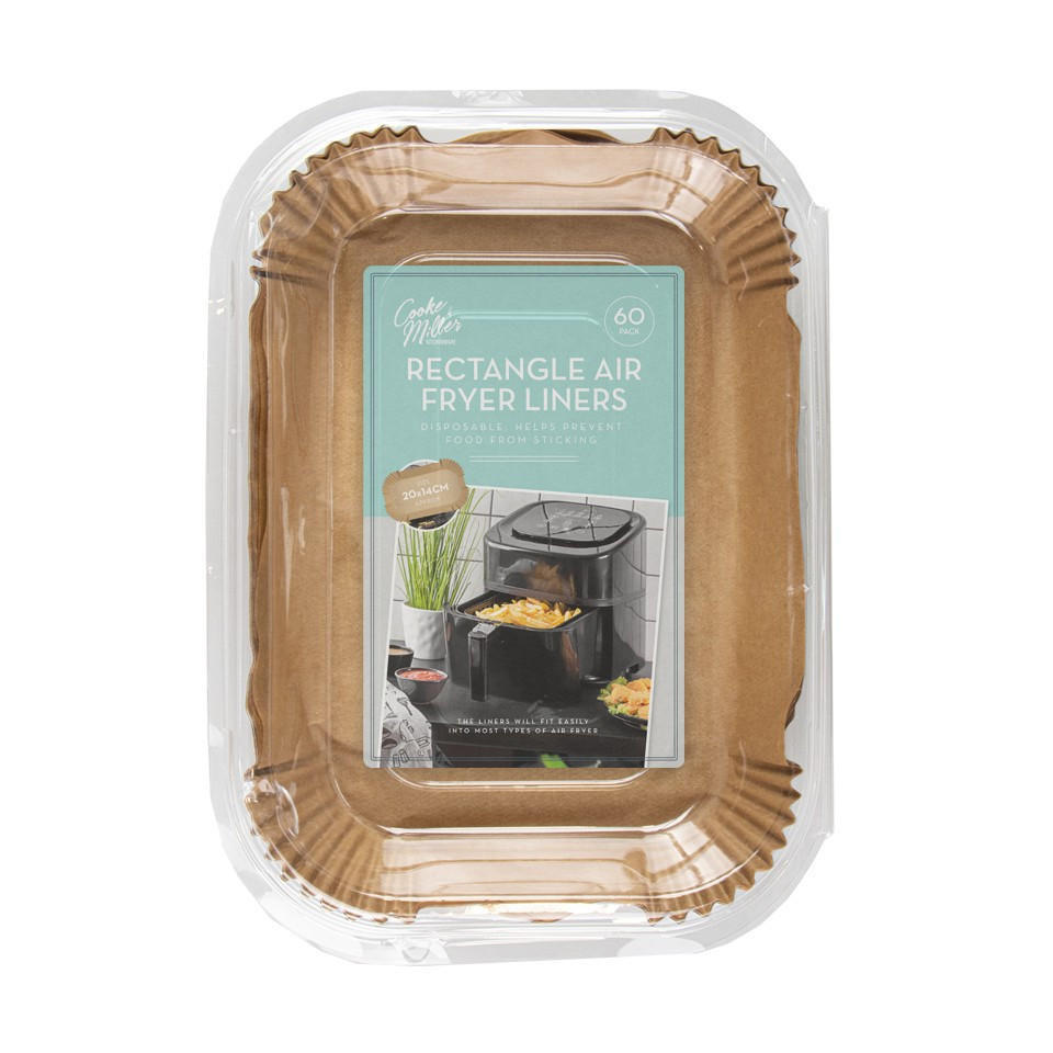 Cooke and Miller Air Fryer Liners 60 Pack