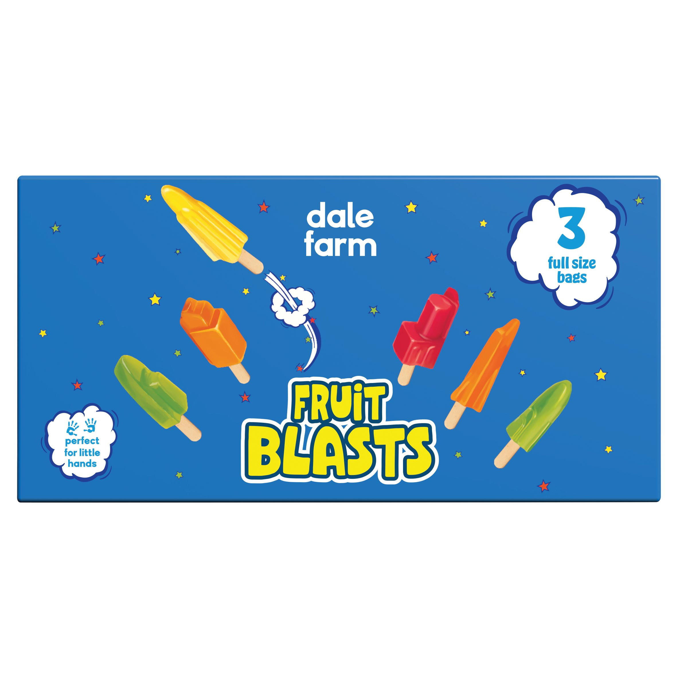 Dale Farm Fruit Blasts Mini Ice Lollies 3 x 92g