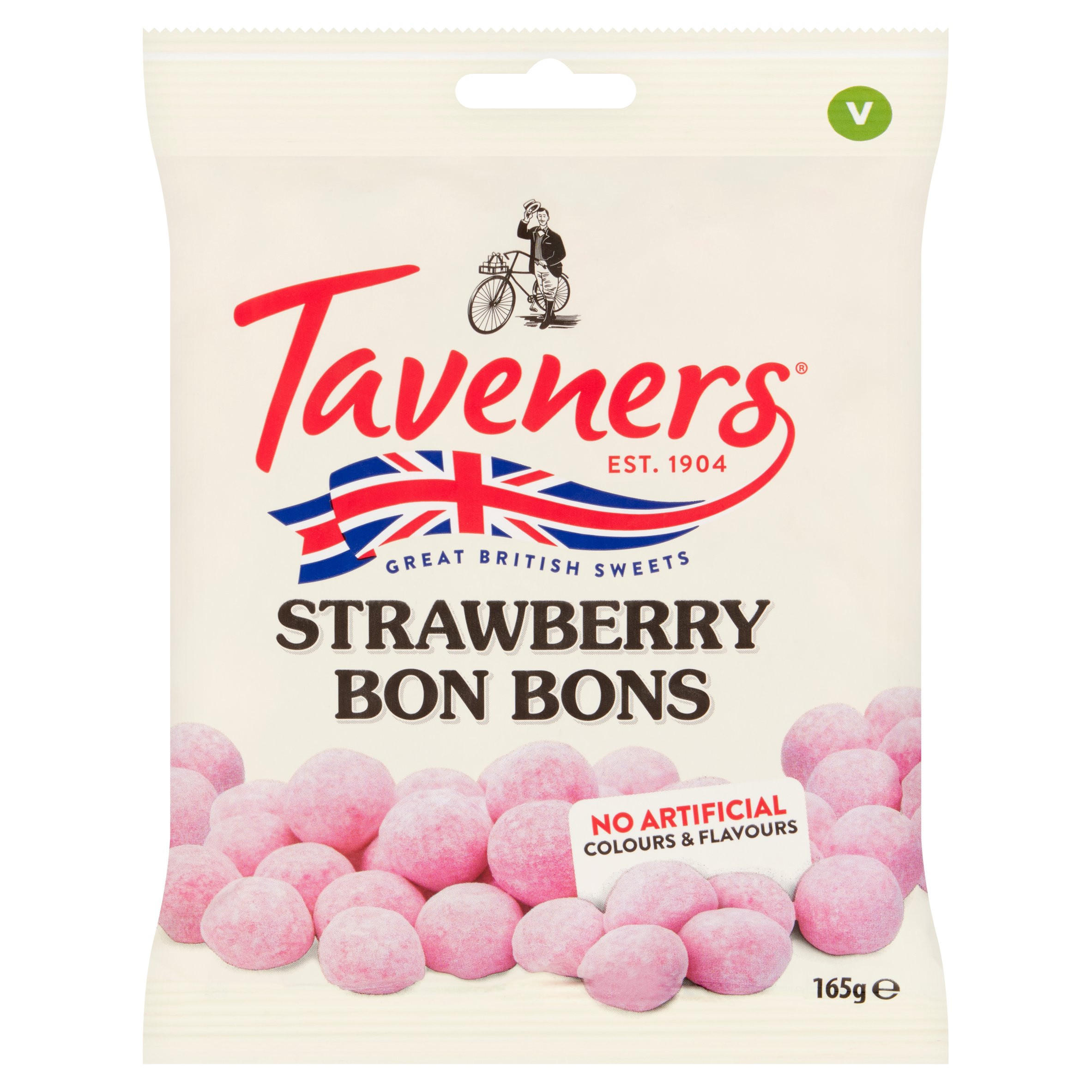 Taveners Strawberry Bon Bons 165g