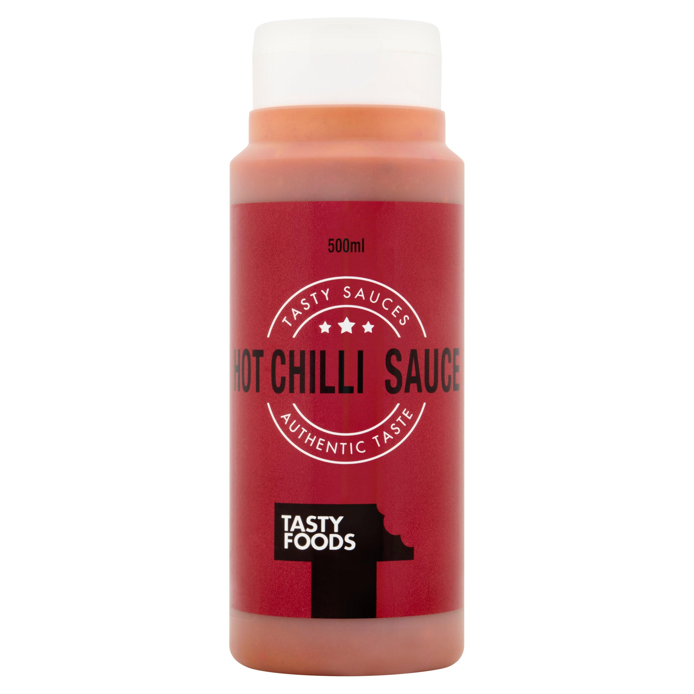 Tasty Foods Hot Chilli Sauce 500ml