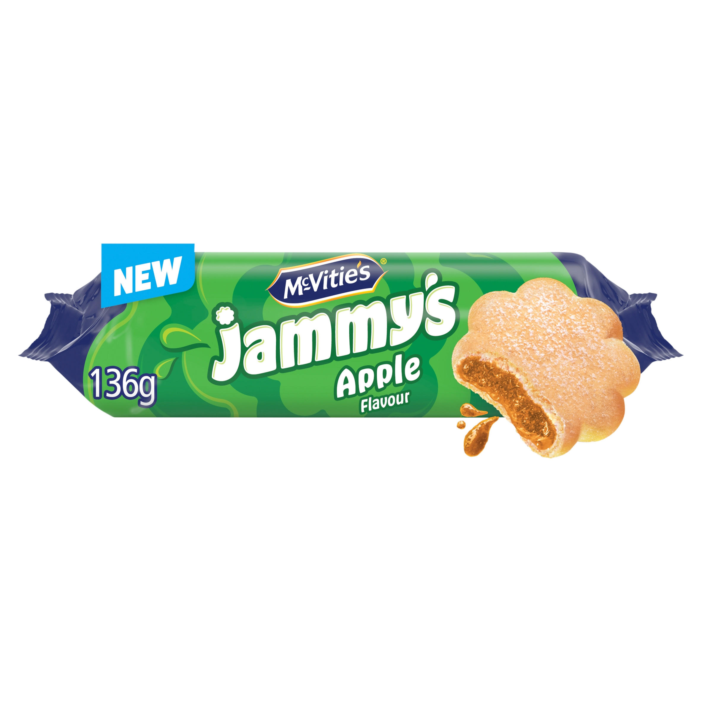 McVitie's Jammy's Apple Flavour Biscuit 136.5g