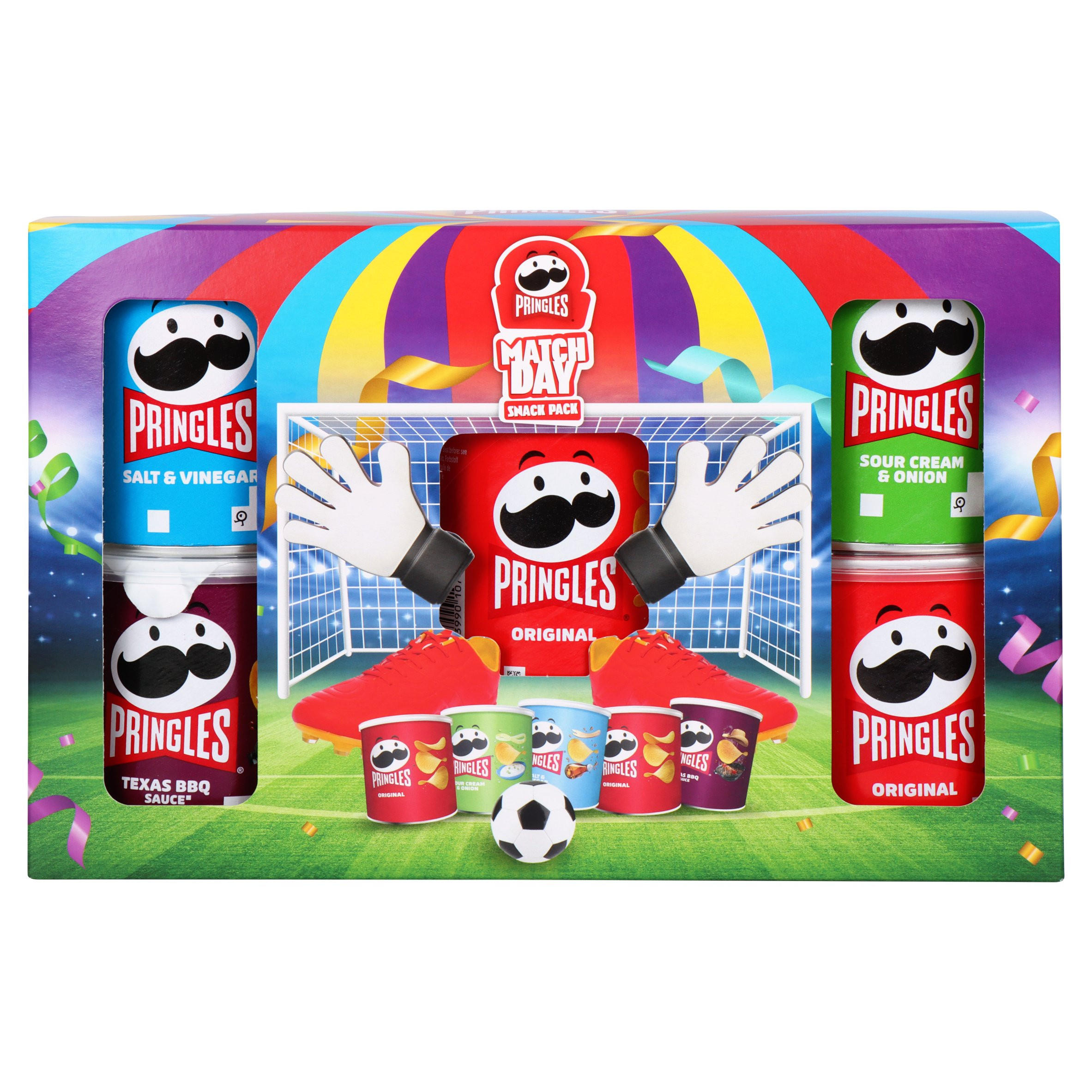 Pringles 5 Match Day Snack Pack 200g