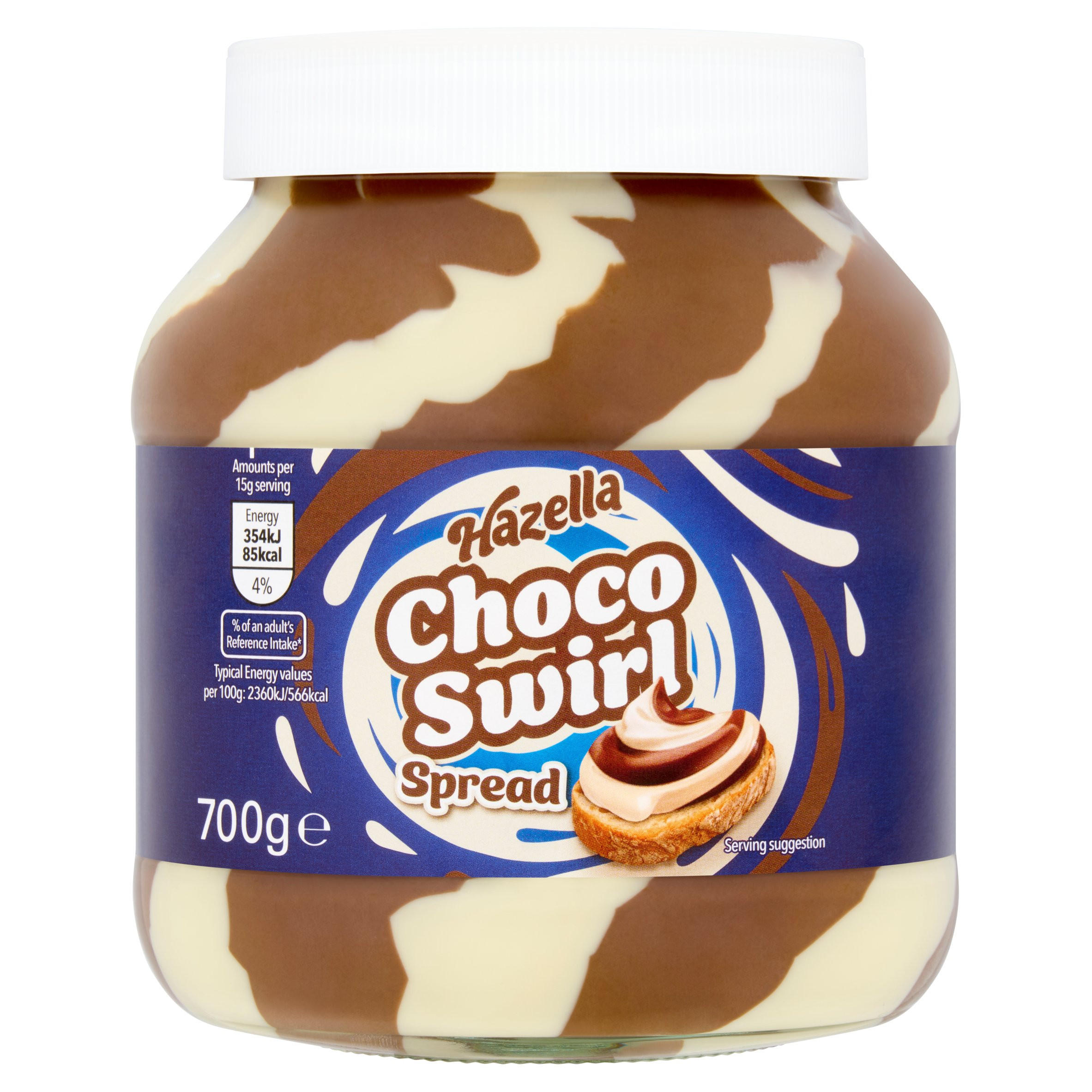 Hazella Choco Swirl Spread 700g