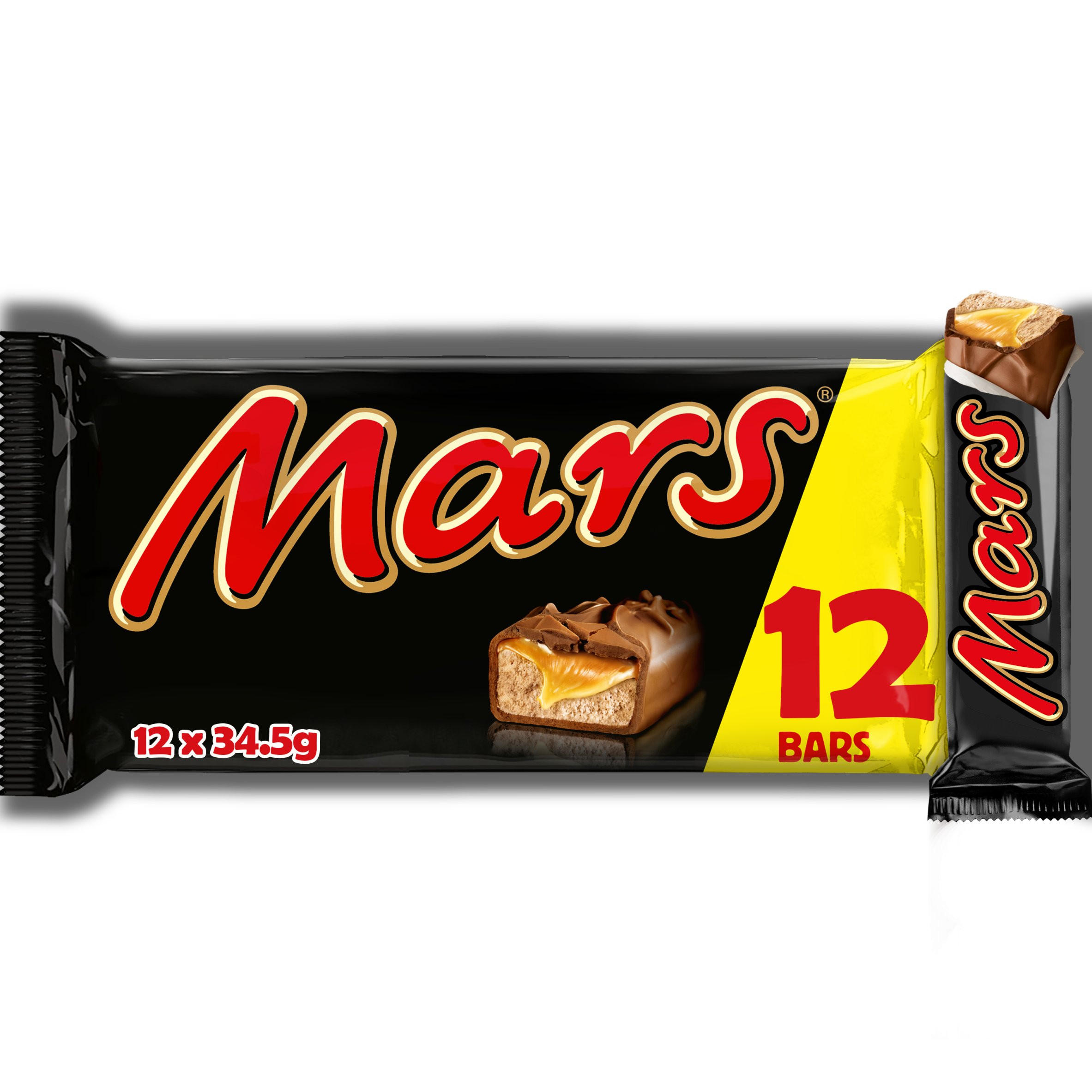 Mars Caramel Multipack Chocolate Bars 12 x 34.5g