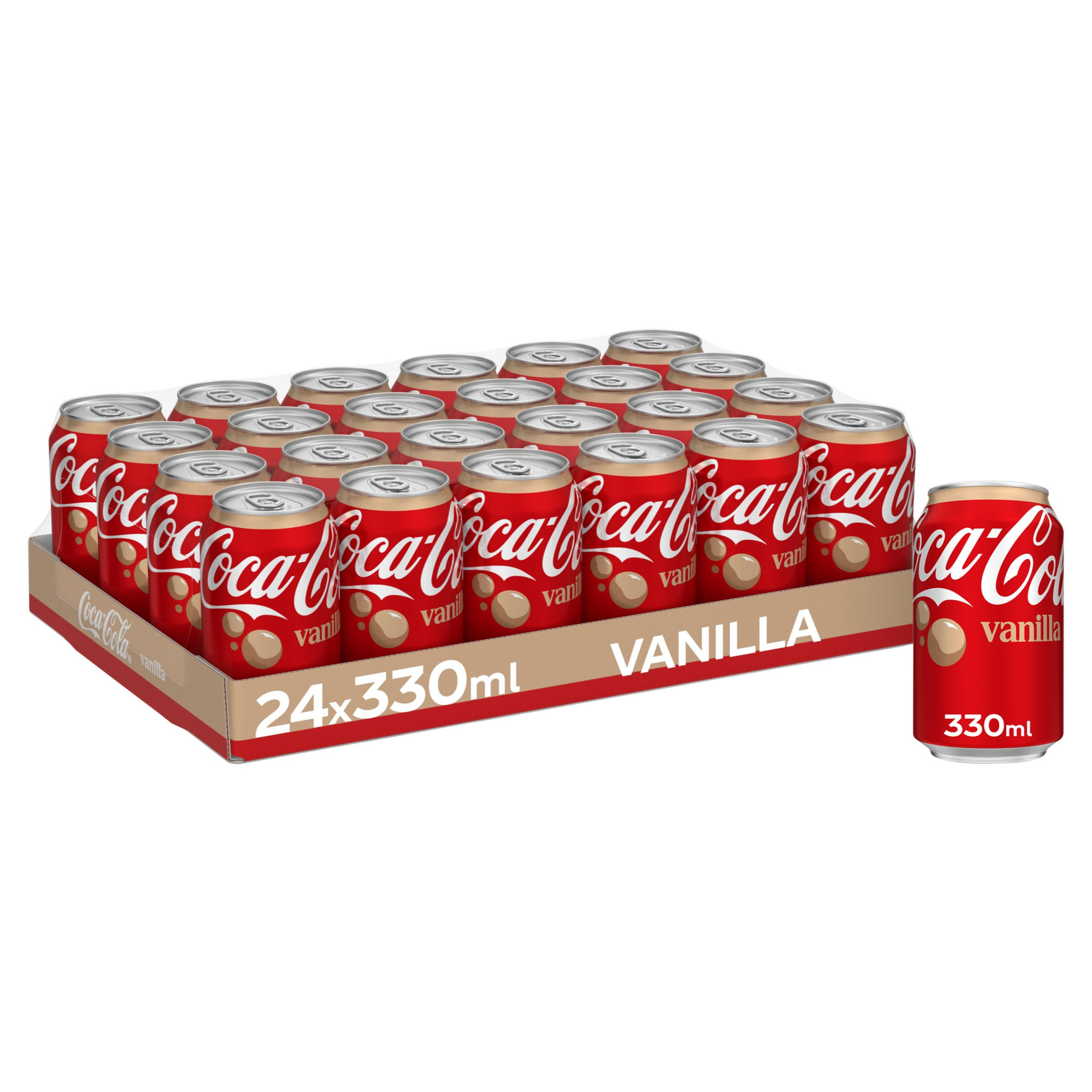 Coca-Cola Vanilla 24 x 330ml Cans