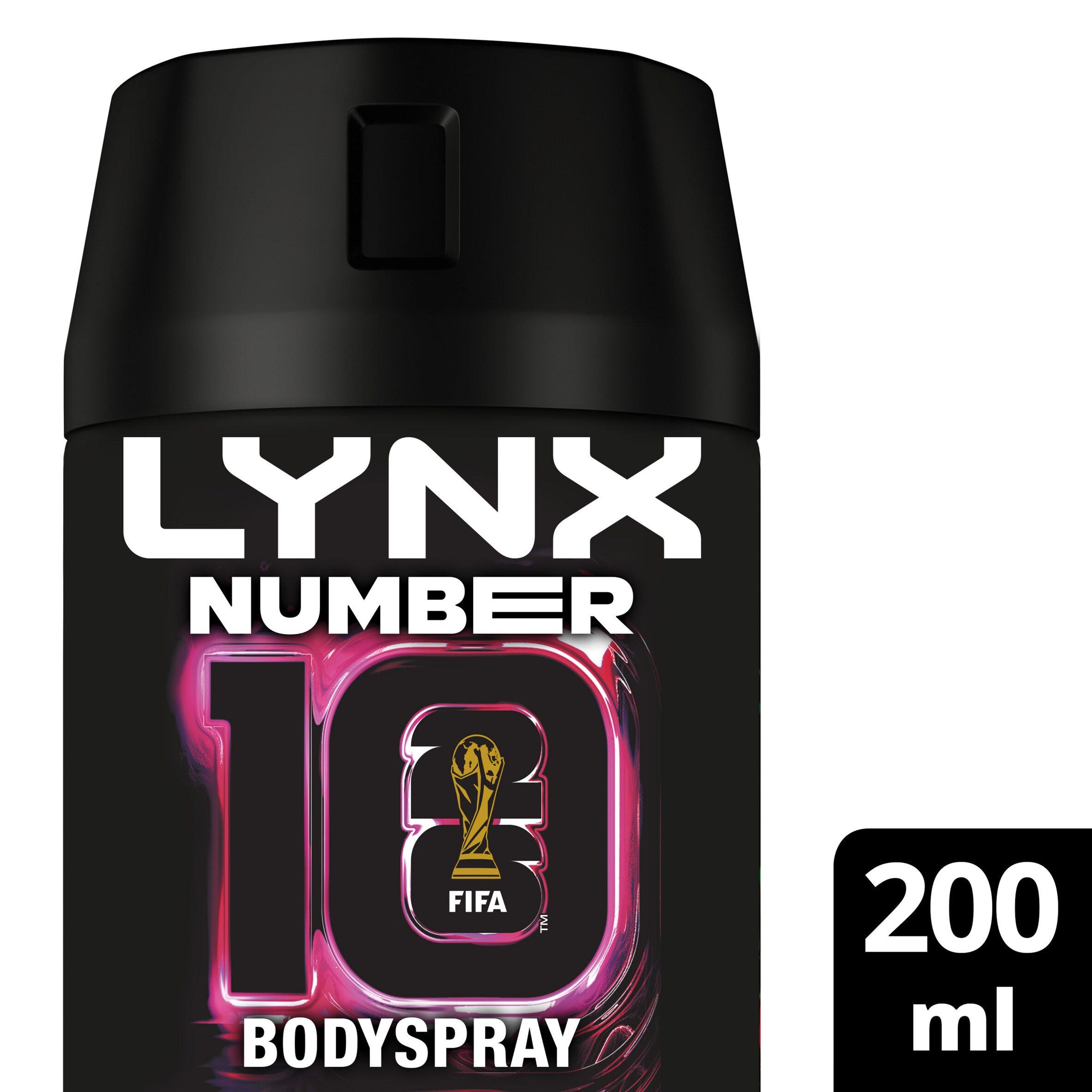 Lynx Limited Edition FIFA Number 10 Aerosol Body Spray 200 ml