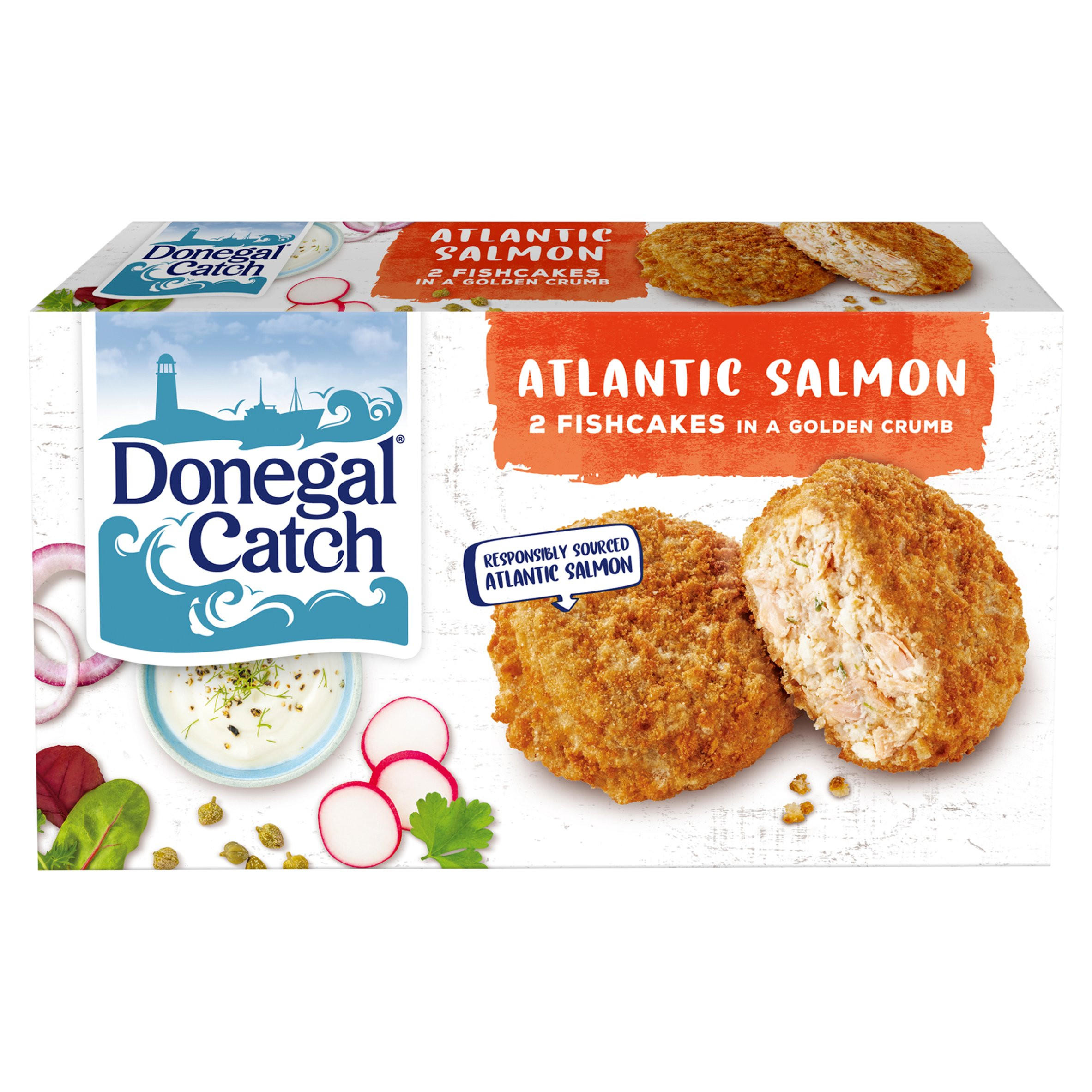 Donegal Catch 2 Atlantic Salmon Fishcakes 270g