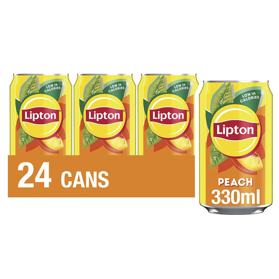 Lipton Peach Ice Tea Cans 24 x 330ml