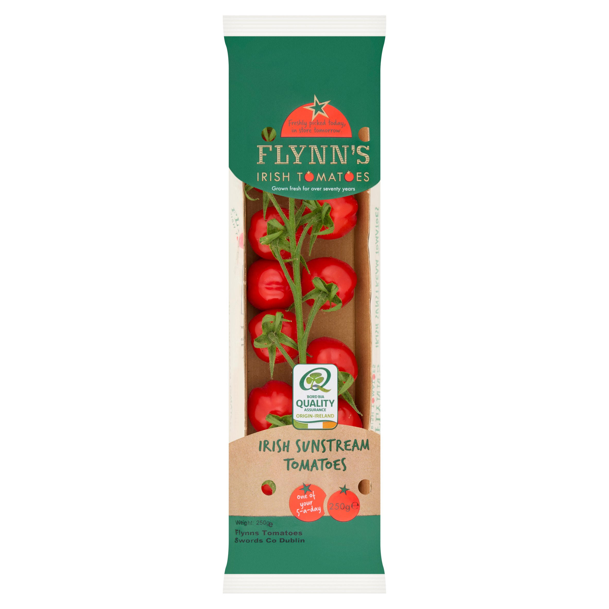 Flynn's Irish Sunstream Tomatoes 250g