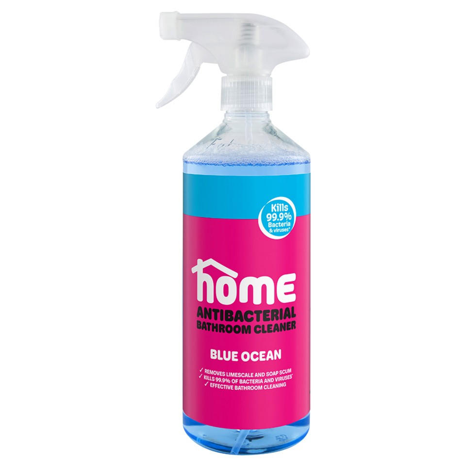 HOME Antibacterial Bathroom Cleaner Blue Ocean 750ml