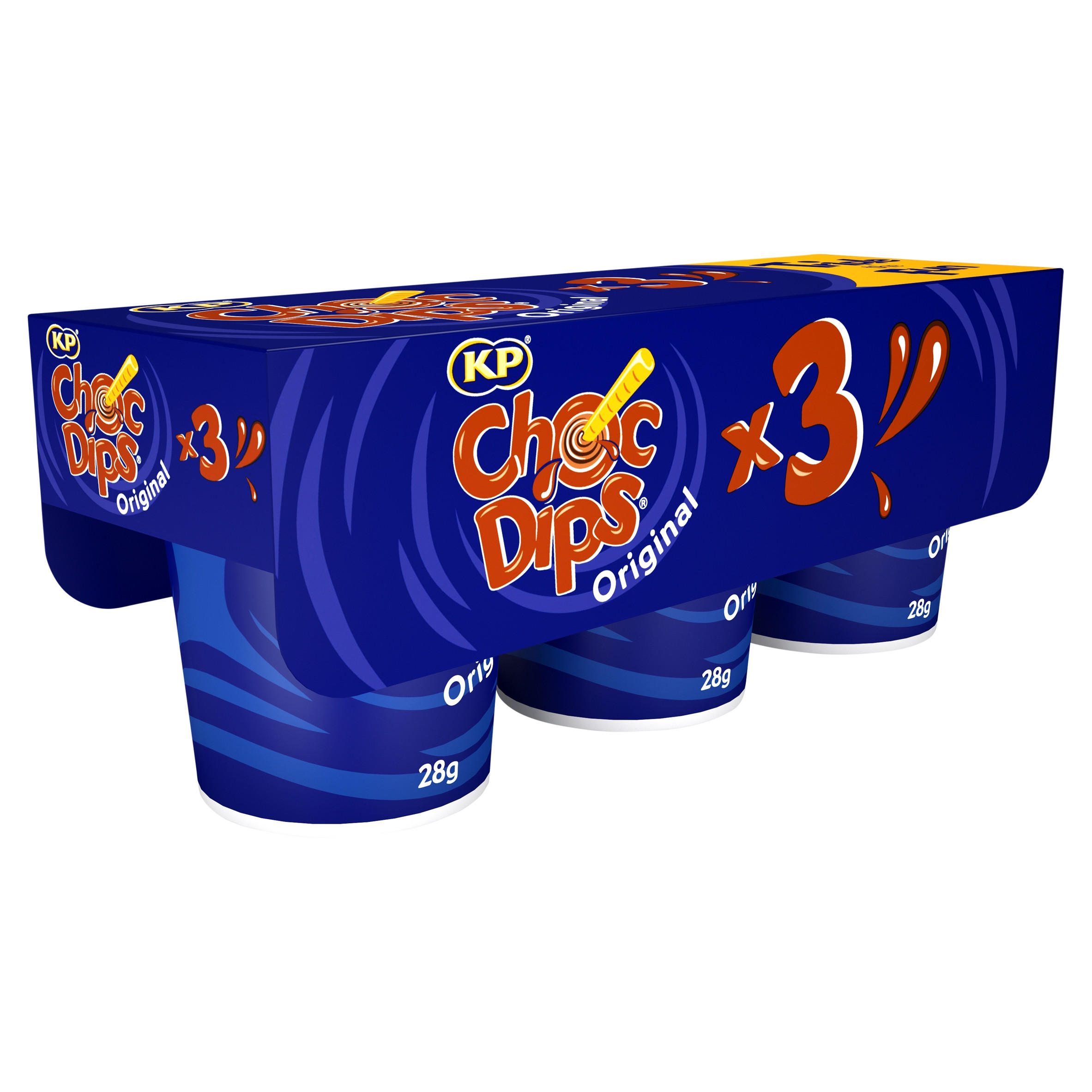 KP Choc Dips Original 3 Pack