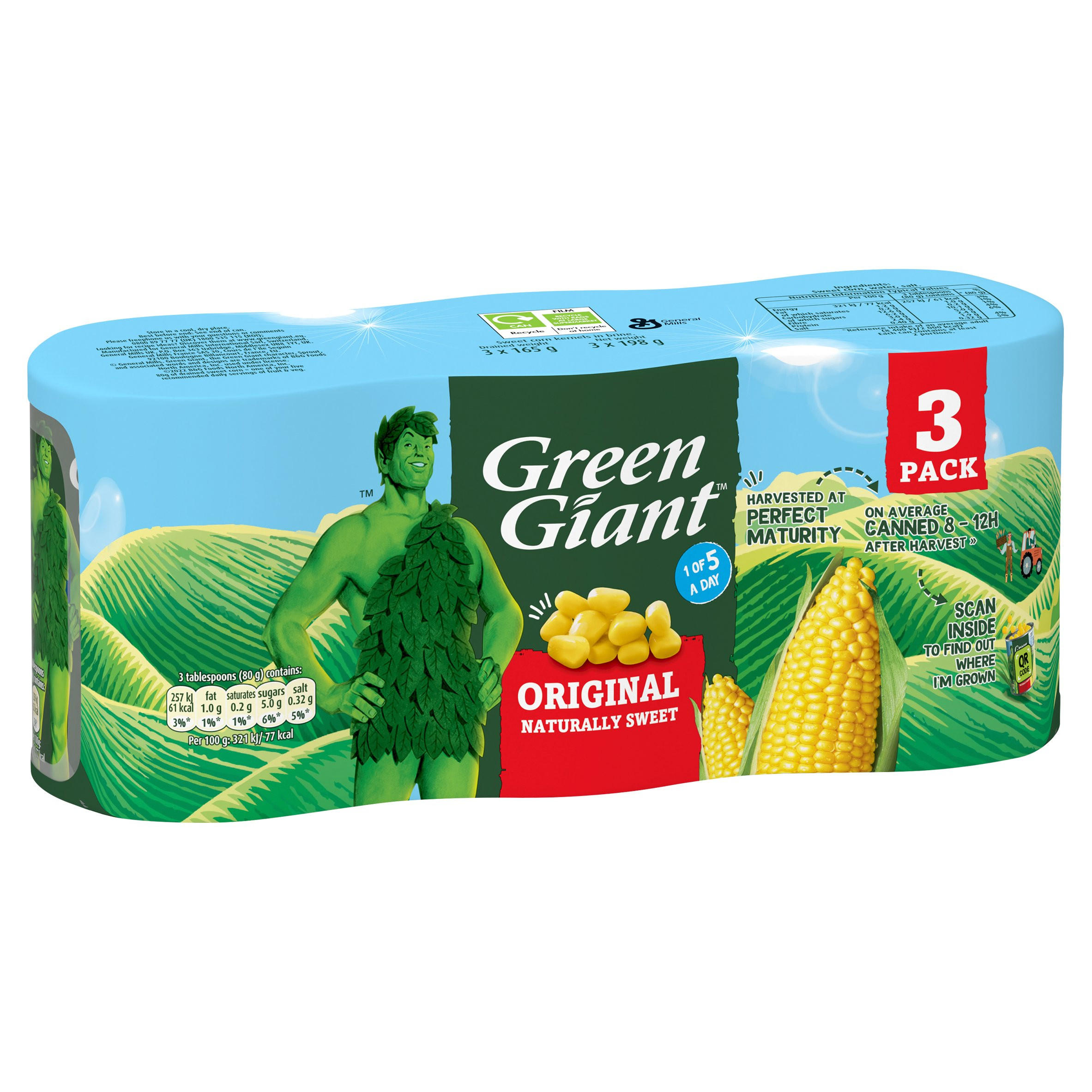 Green Giant Original 3 x 198g