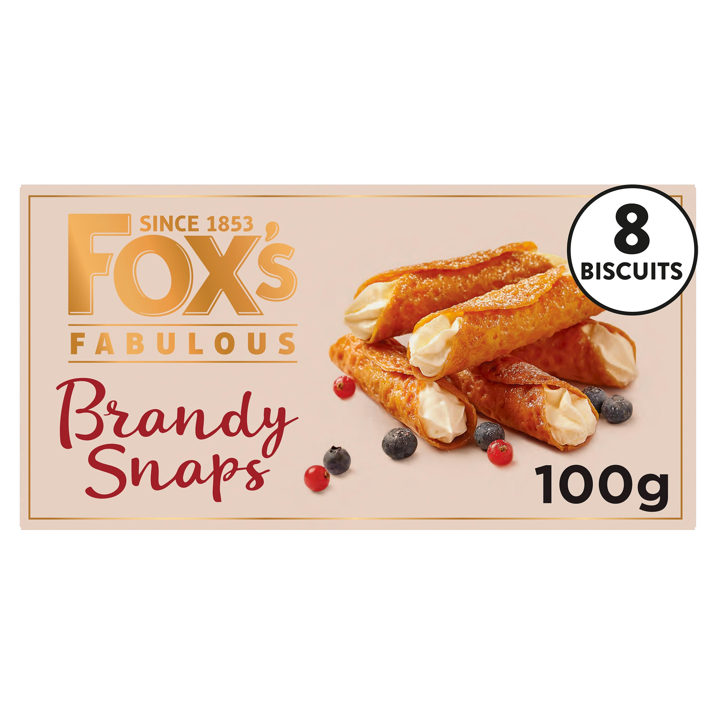 Fox's Biscuits Brandy Snaps 100g