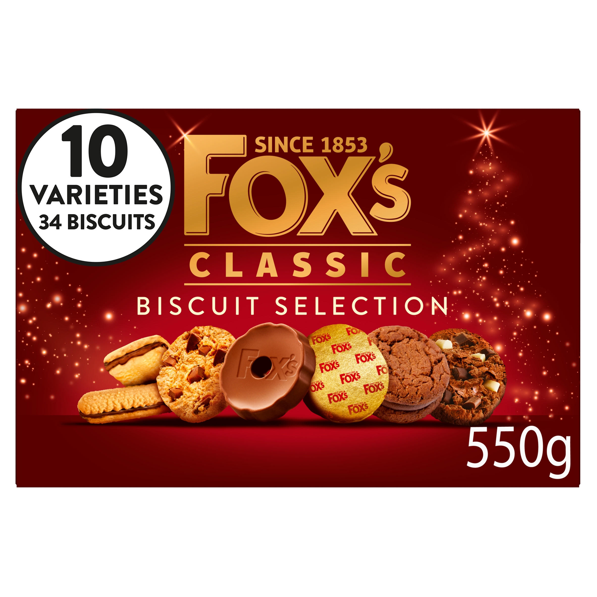 Fox's Biscuits Classic Biscuit Selection 550g