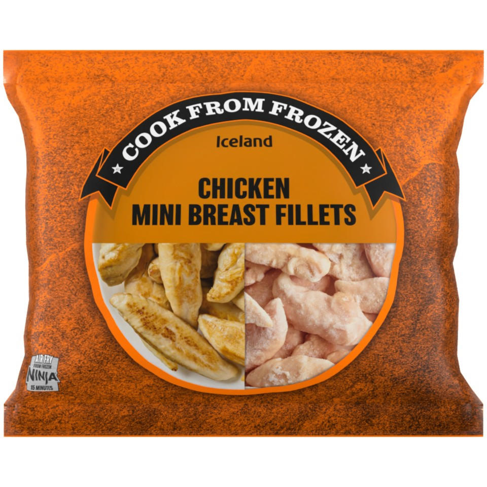 Iceland Chicken Mini Breast Fillets 500g