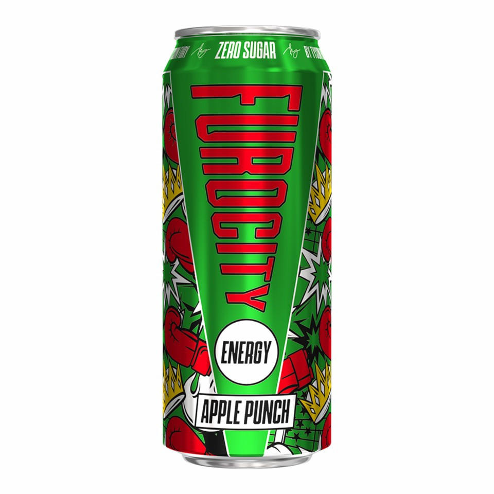 Furocity Apple Punch Energy Drink 500ml
