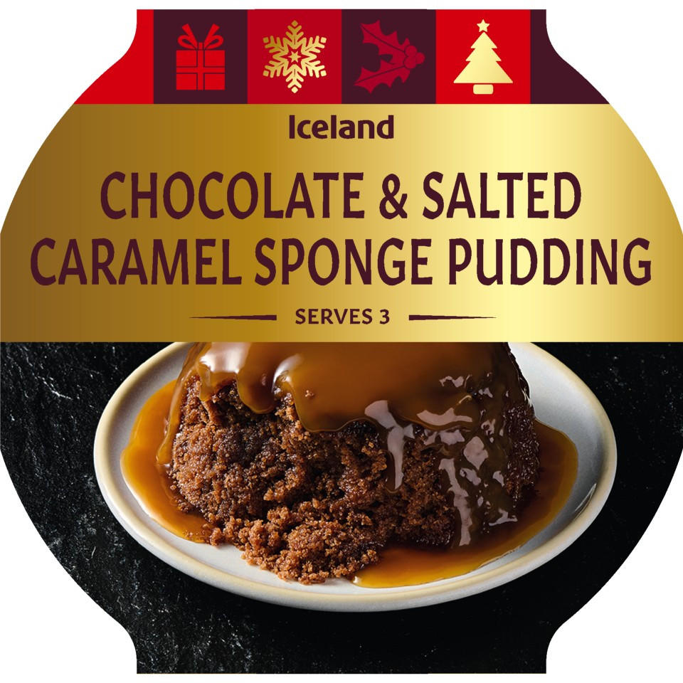 Iceland Chocolate & Salted Caramel Pudding 300g