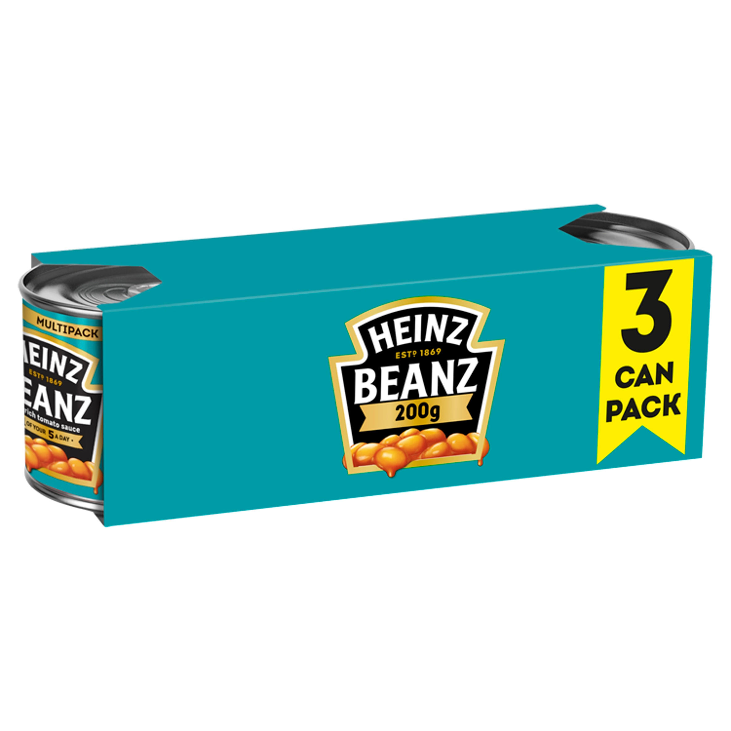 Heinz Beanz in a Rich Tomato Sauce 3 x 200g