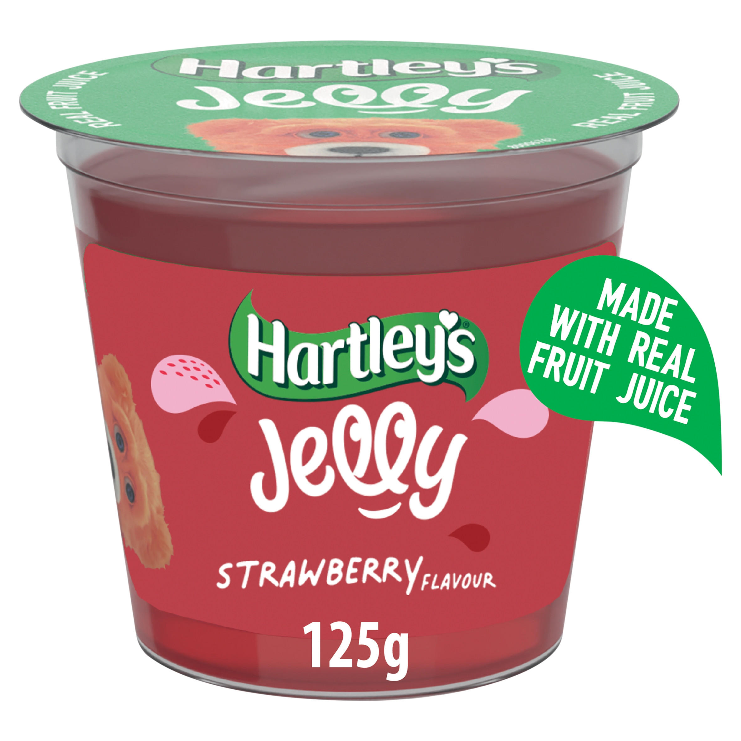 Hartley's Jelly Strawberry Flavour 125g