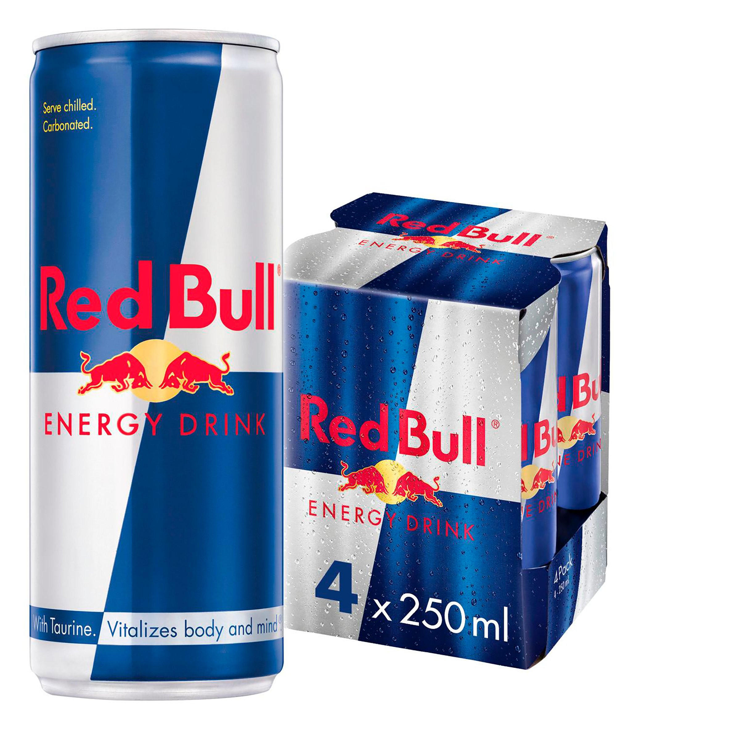 Red Bull Energy Drink 250ml 4 Pack
