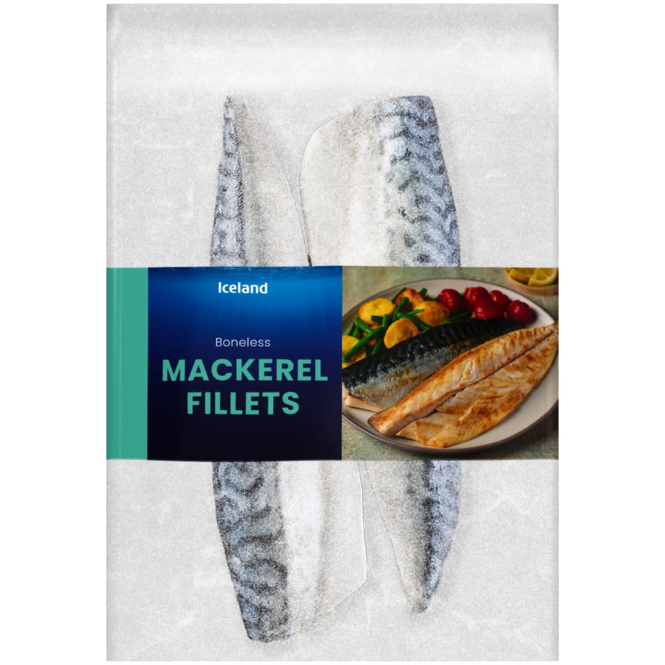 Iceland Mackerel Fillets 300g
