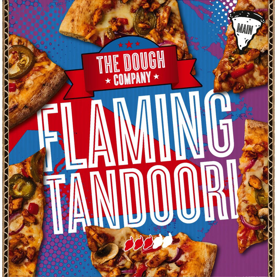The Dough Company Flaming Tandoori Pizza 521g