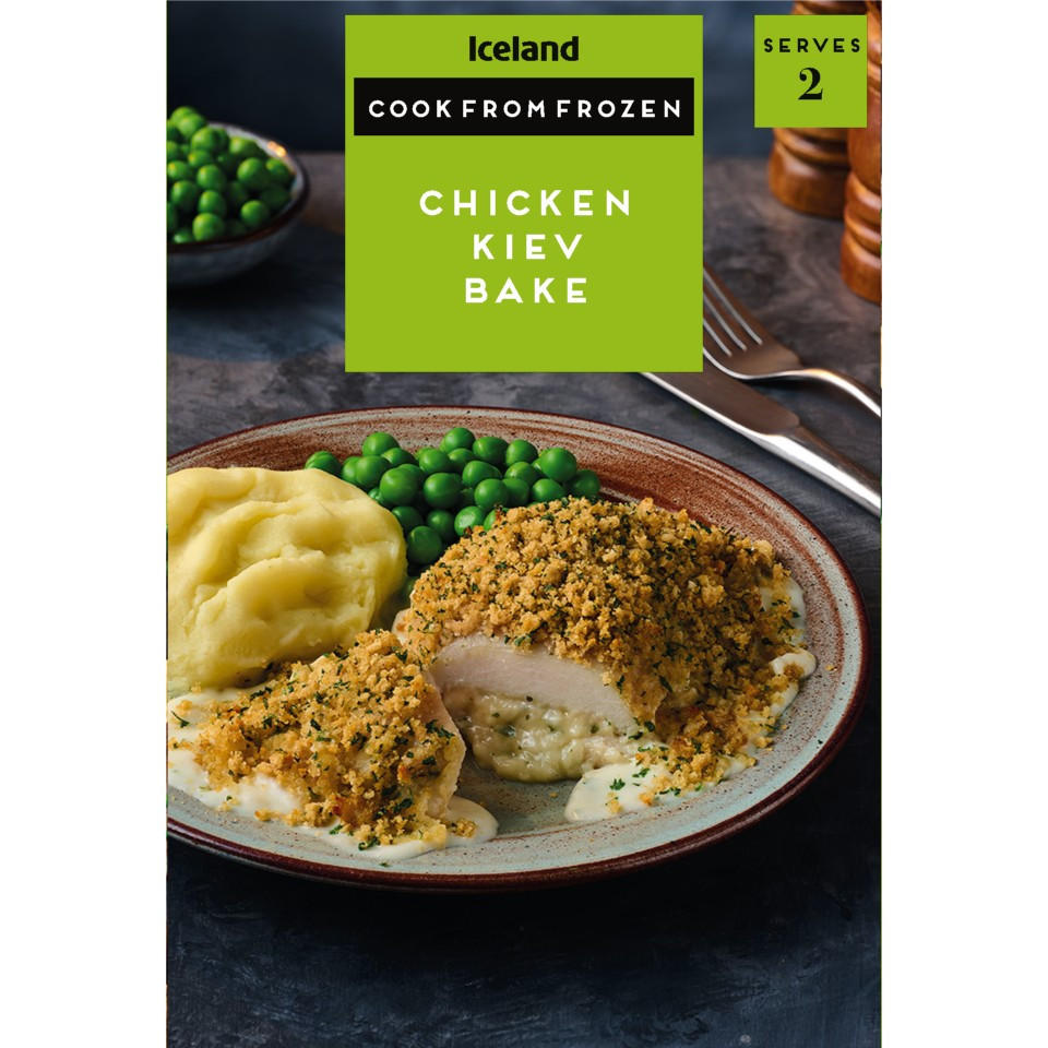 Iceland Chicken Kiev Bake 350g