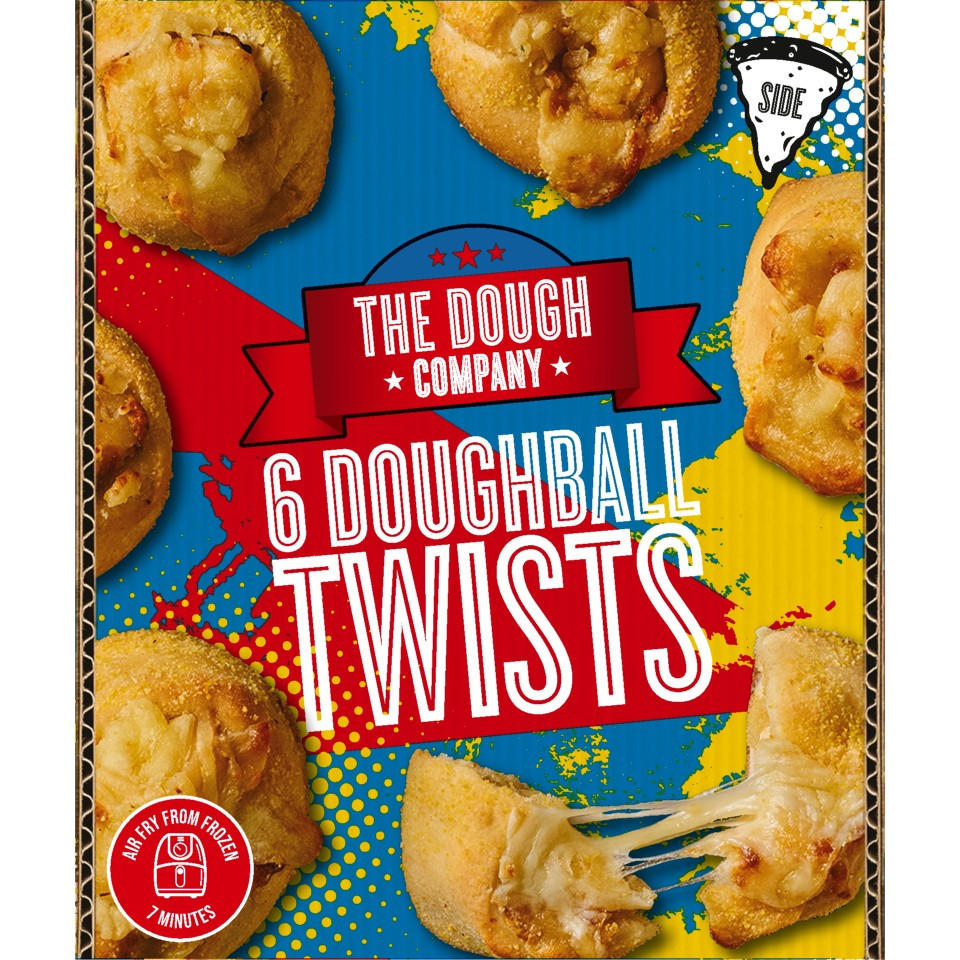 The Dough Company 6 Doughball Twists 200g