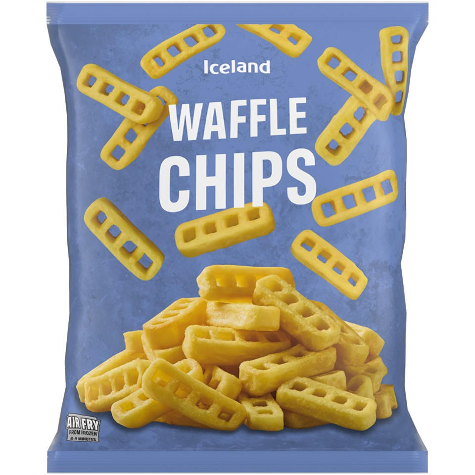 Iceland Waffle Chips 700g