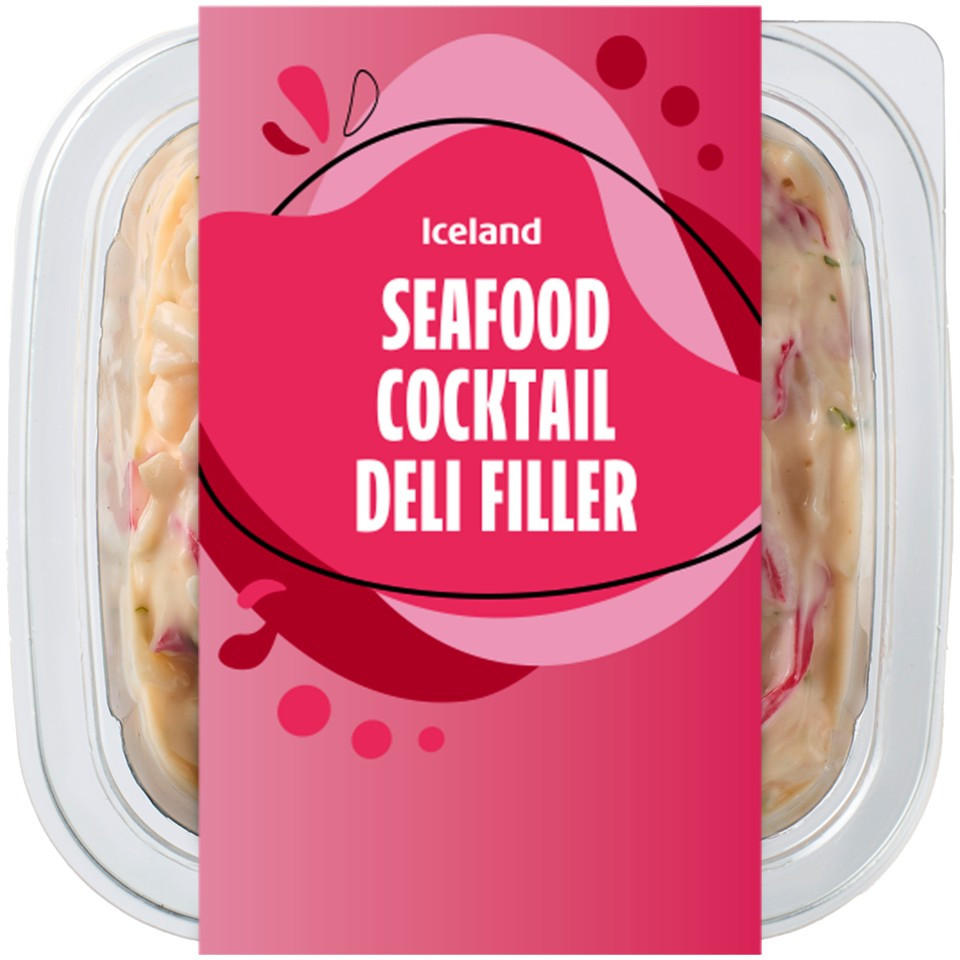 Iceland Seafood Cocktail Deli Filler 225g